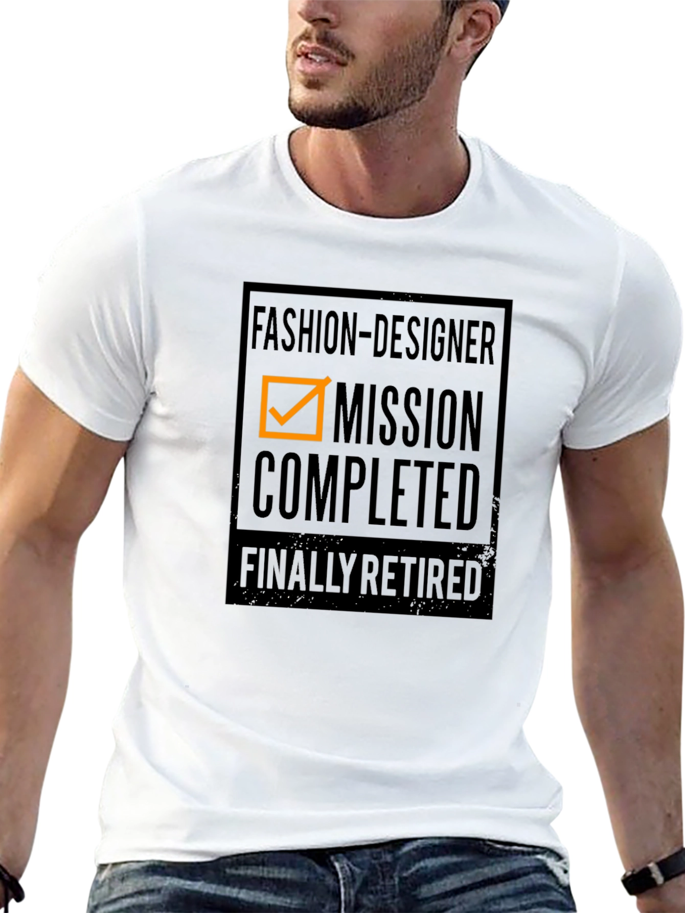 Fashion Designer Retirement T-Shirt - Mission Completed