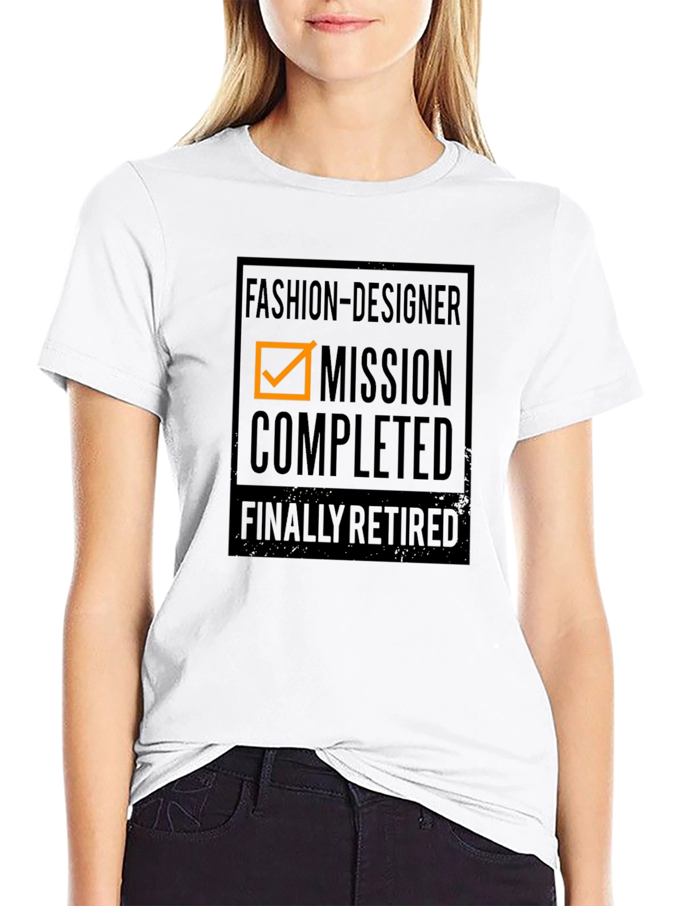 Fashion Designer Retirement T-Shirt - Mission Completed