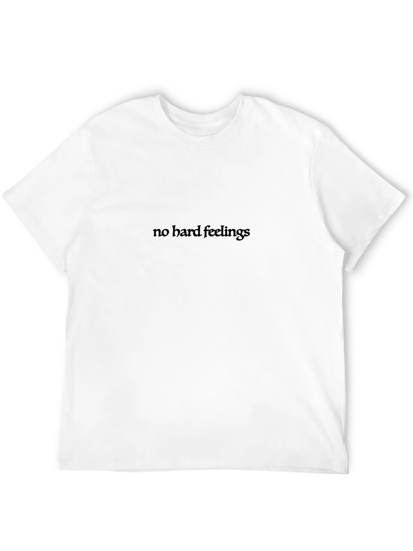 No Hard Feelings Black Graphic Tee