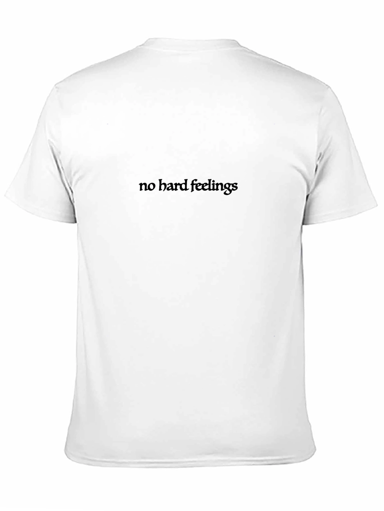 No Hard Feelings Black Graphic Tee