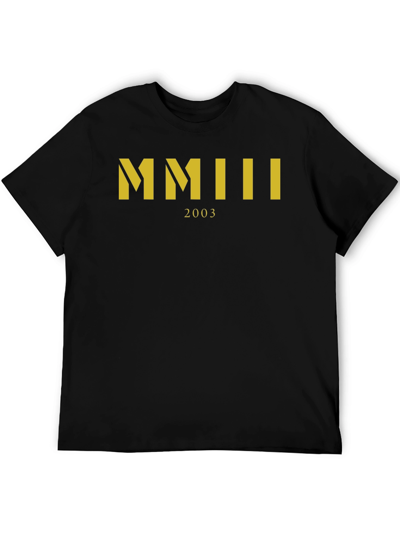 MMIII 2003 Graphic Tee - Stylish Year Design T-Shirt