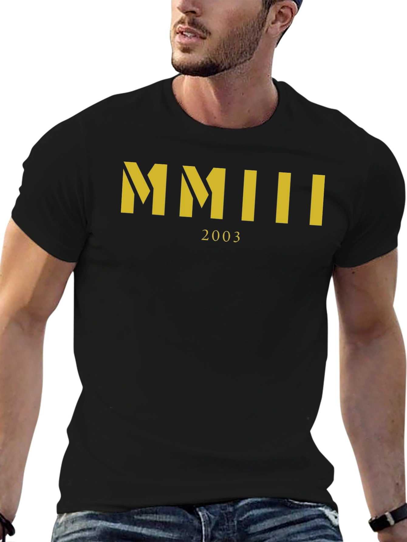 MMIII 2003 Graphic Tee - Stylish Year Design T-Shirt
