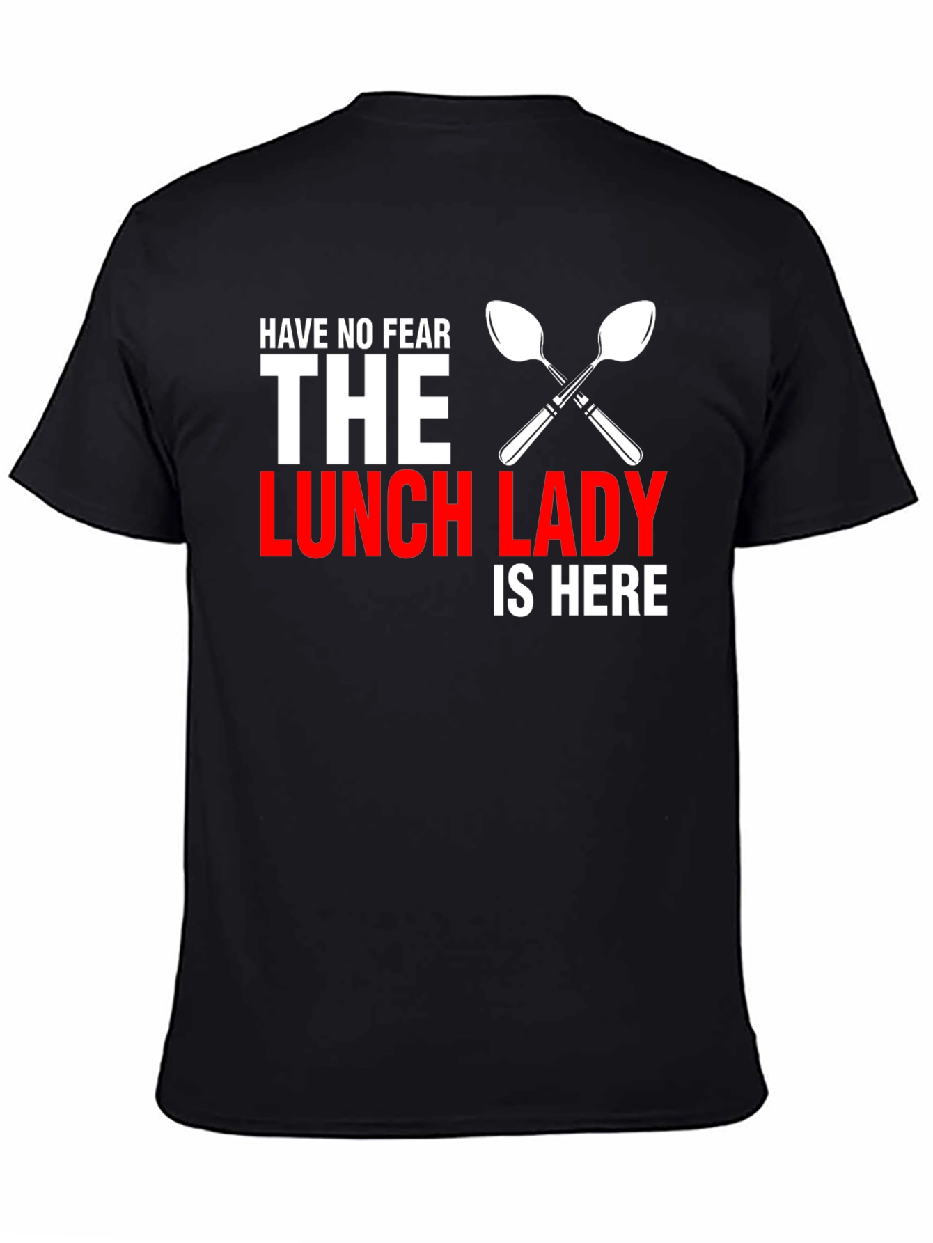 Lunch Lady Hero T-Shirt -  Black