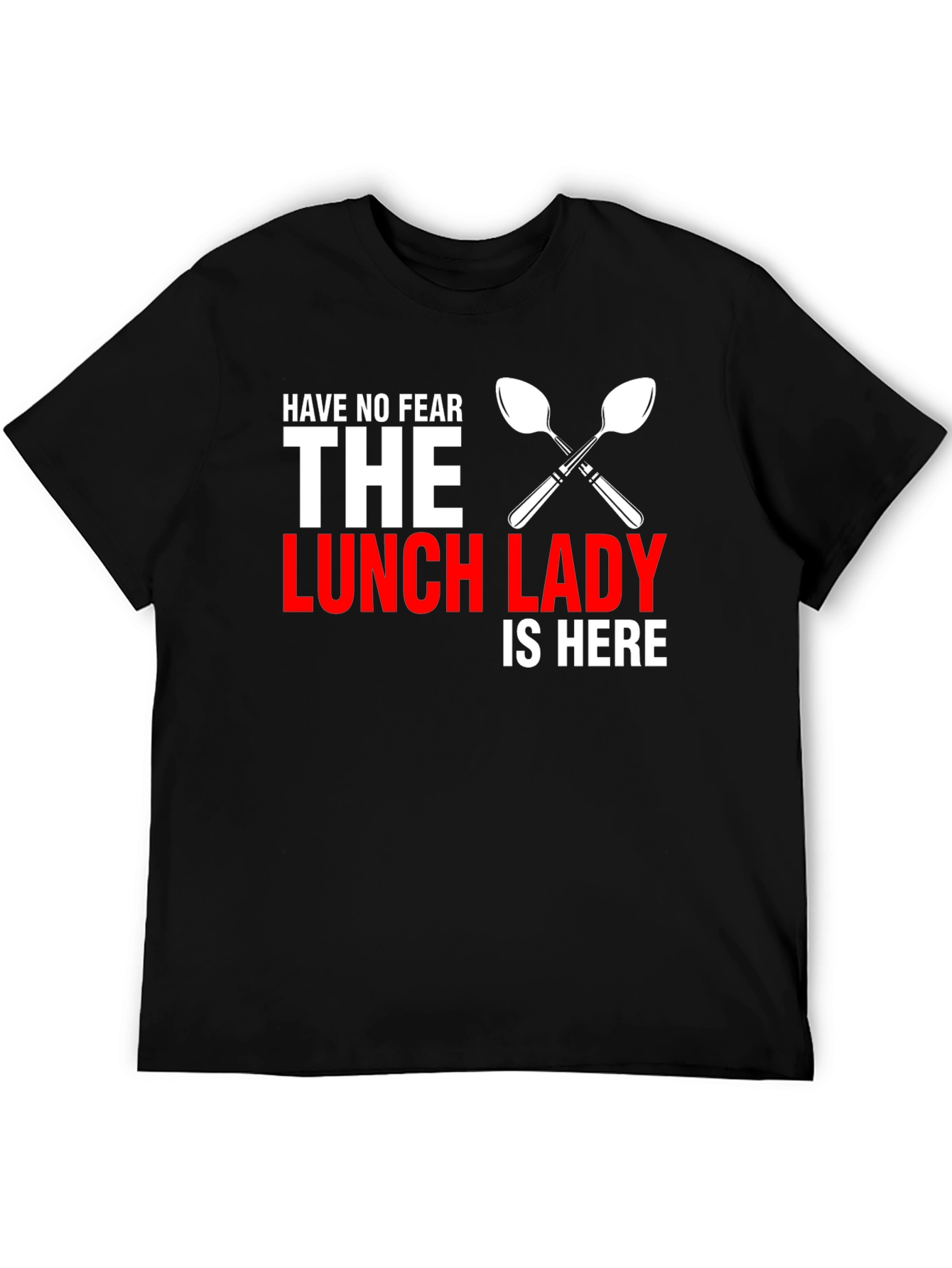 Lunch Lady Hero T-Shirt -  Black