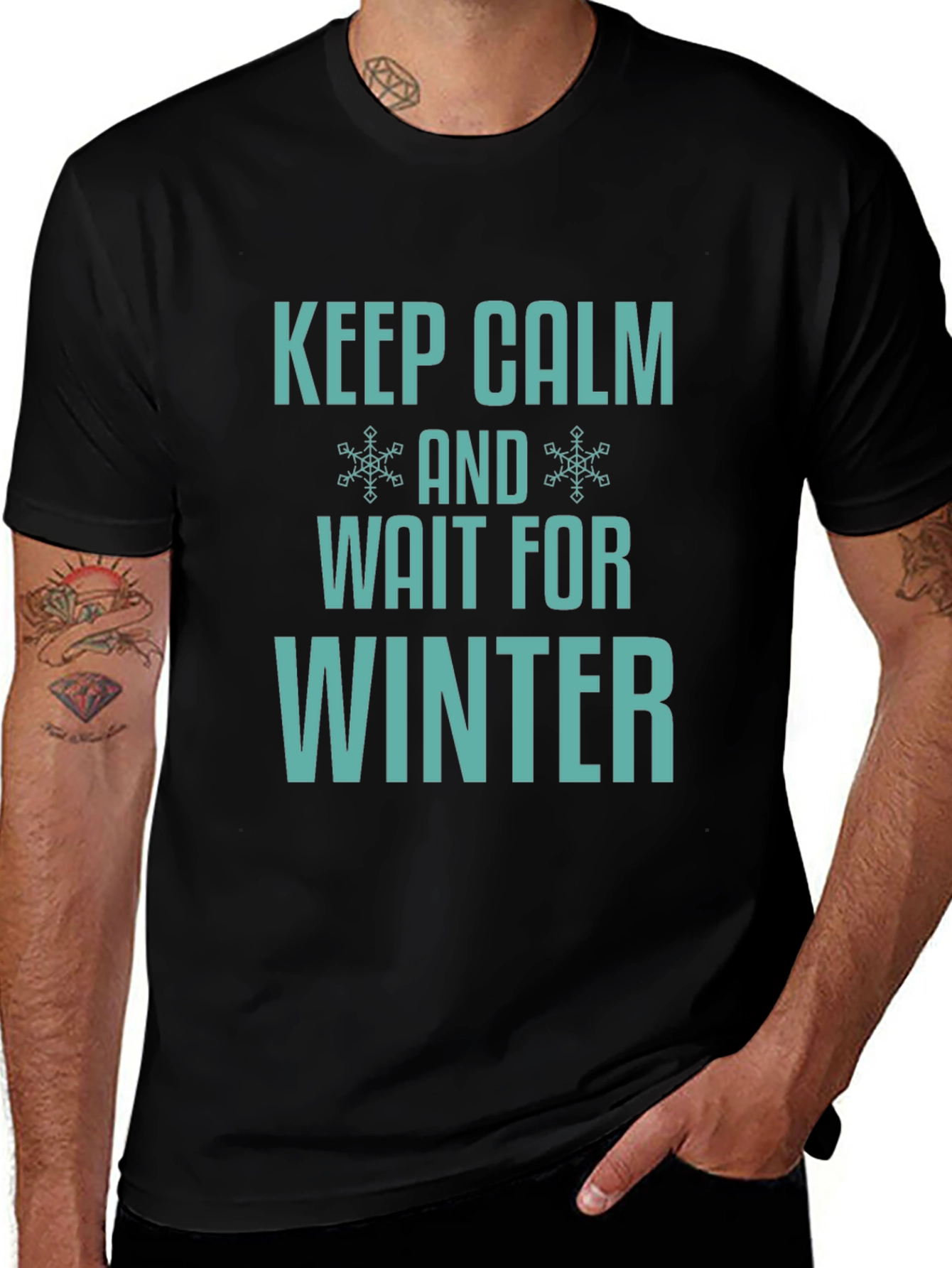 Keep Calm and Wait for Winter T-Shirt