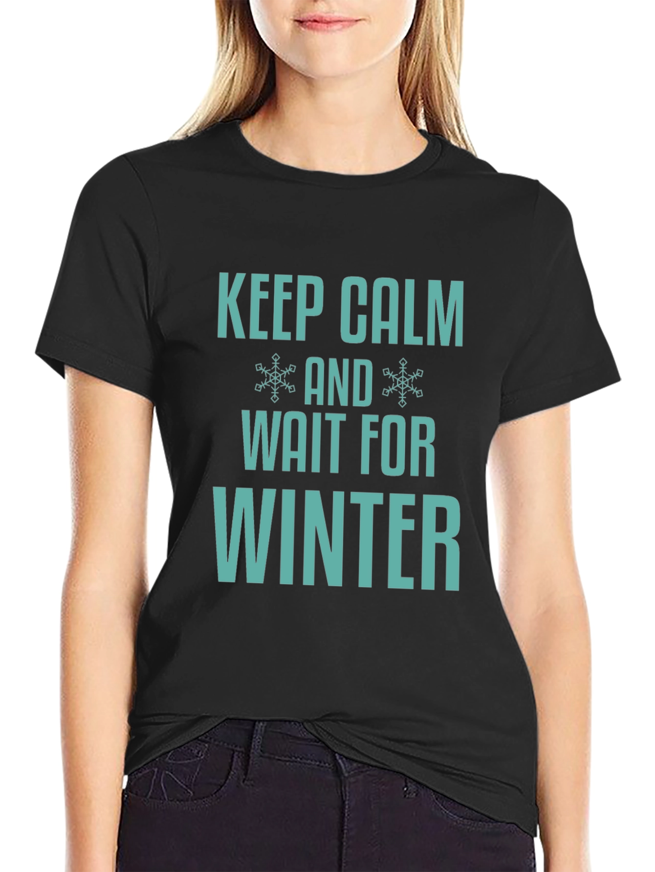 Keep Calm and Wait for Winter T-Shirt