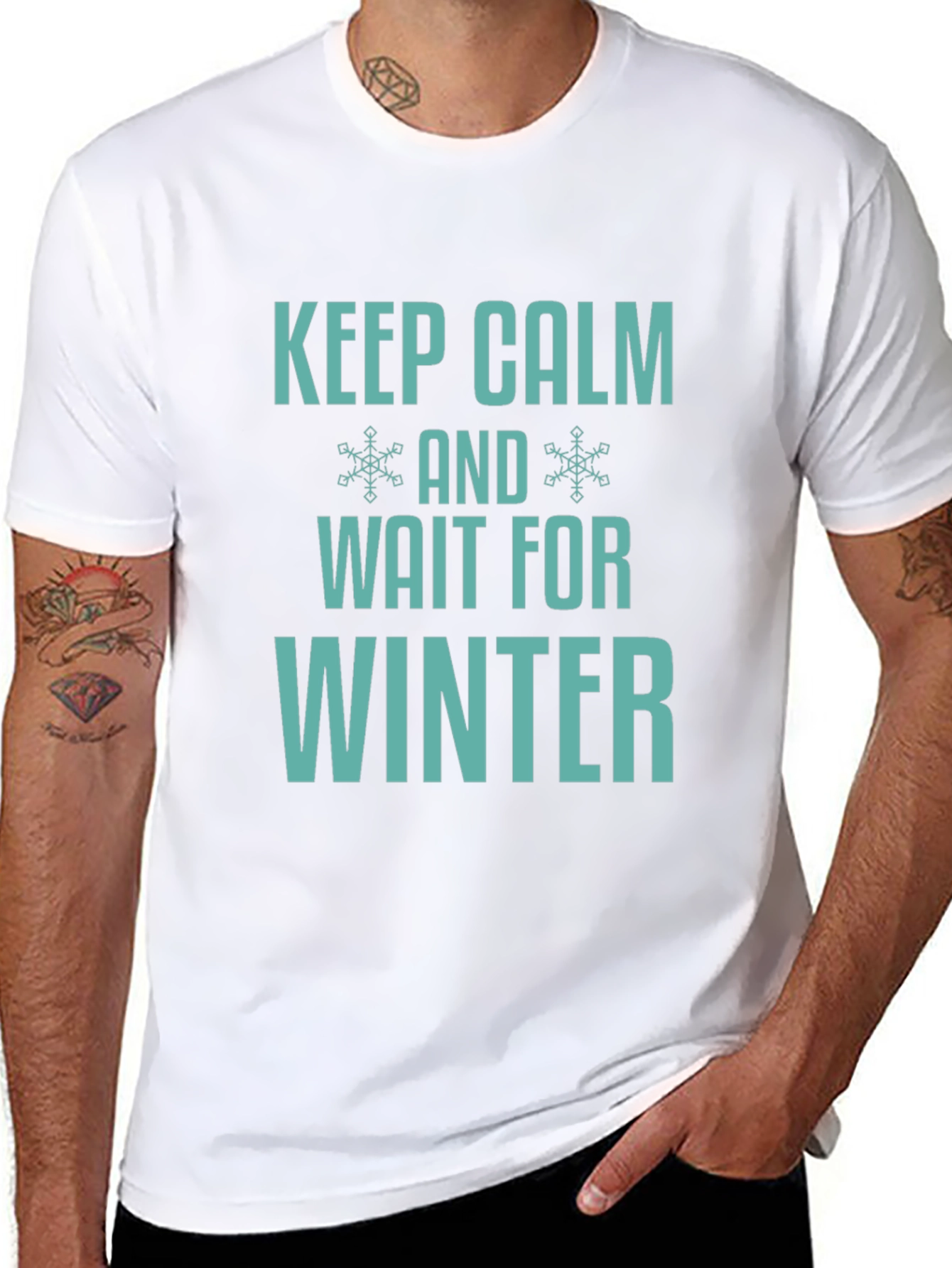 Keep Calm and Wait for Winter T-Shirt
