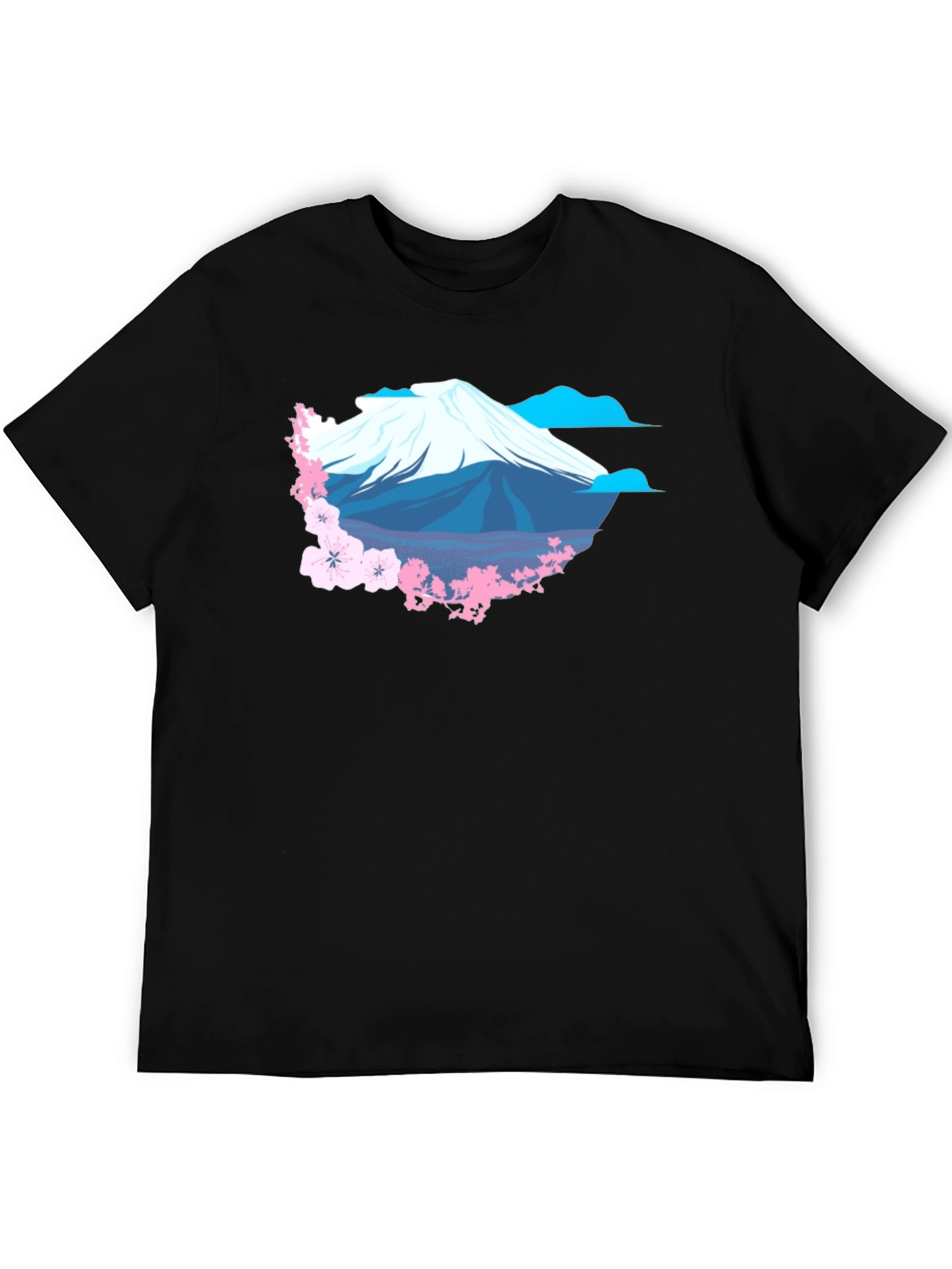 Mount Fuji Cherry Blossom T-Shirt