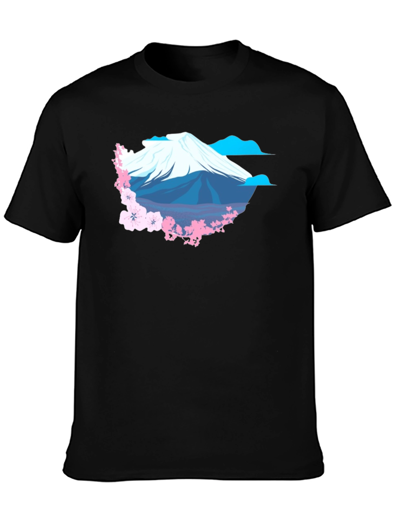 Mount Fuji Cherry Blossom T-Shirt