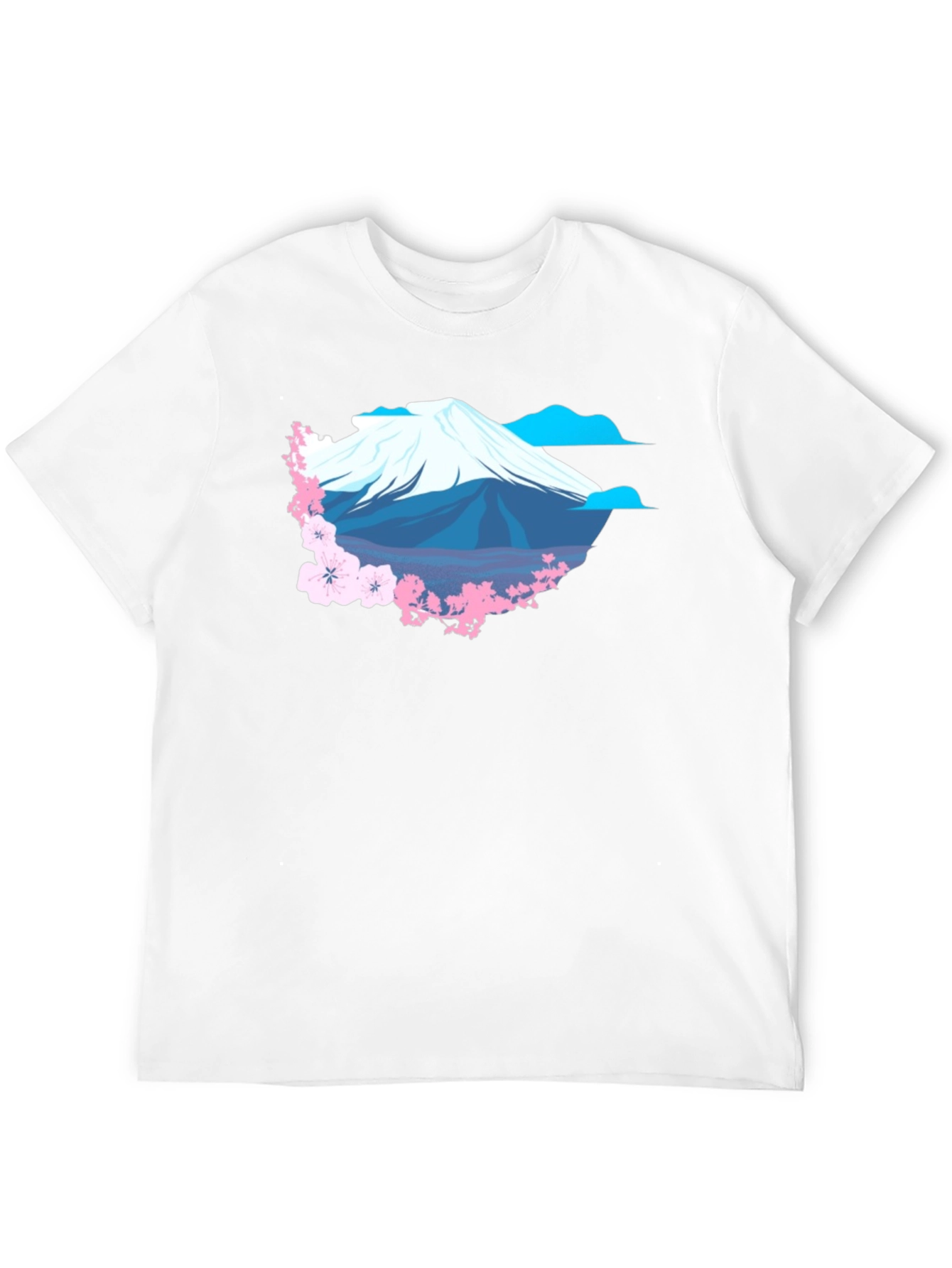 Mount Fuji Cherry Blossom T-Shirt