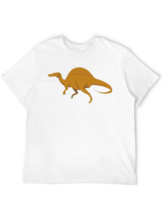 Spinosaurus Graphic Tee - Black Dinosaur Shirt