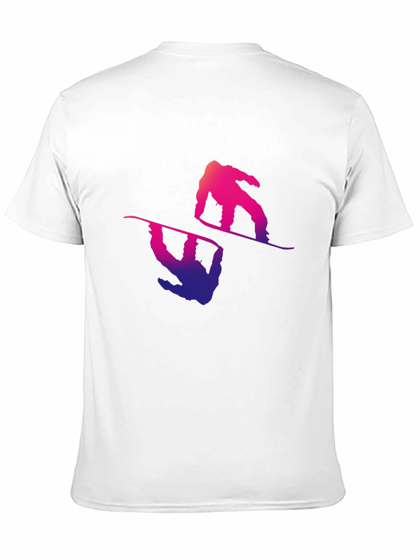 Snowboarder Graphic Tee - Mens Black T-Shirt