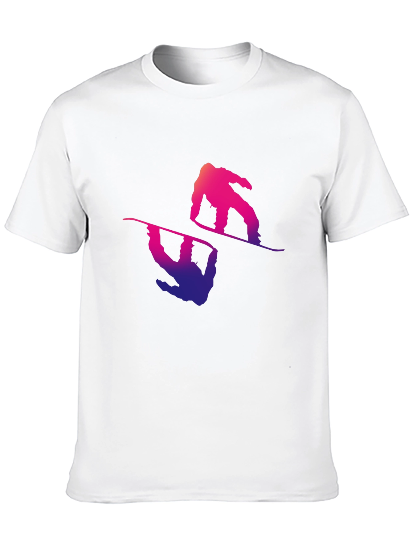 Snowboarder Graphic Tee - Mens Black T-Shirt