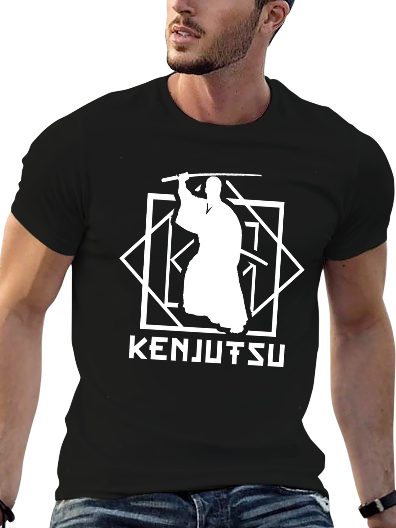 Kenjutsu T-Shirt - Martial Arts Samurai Design