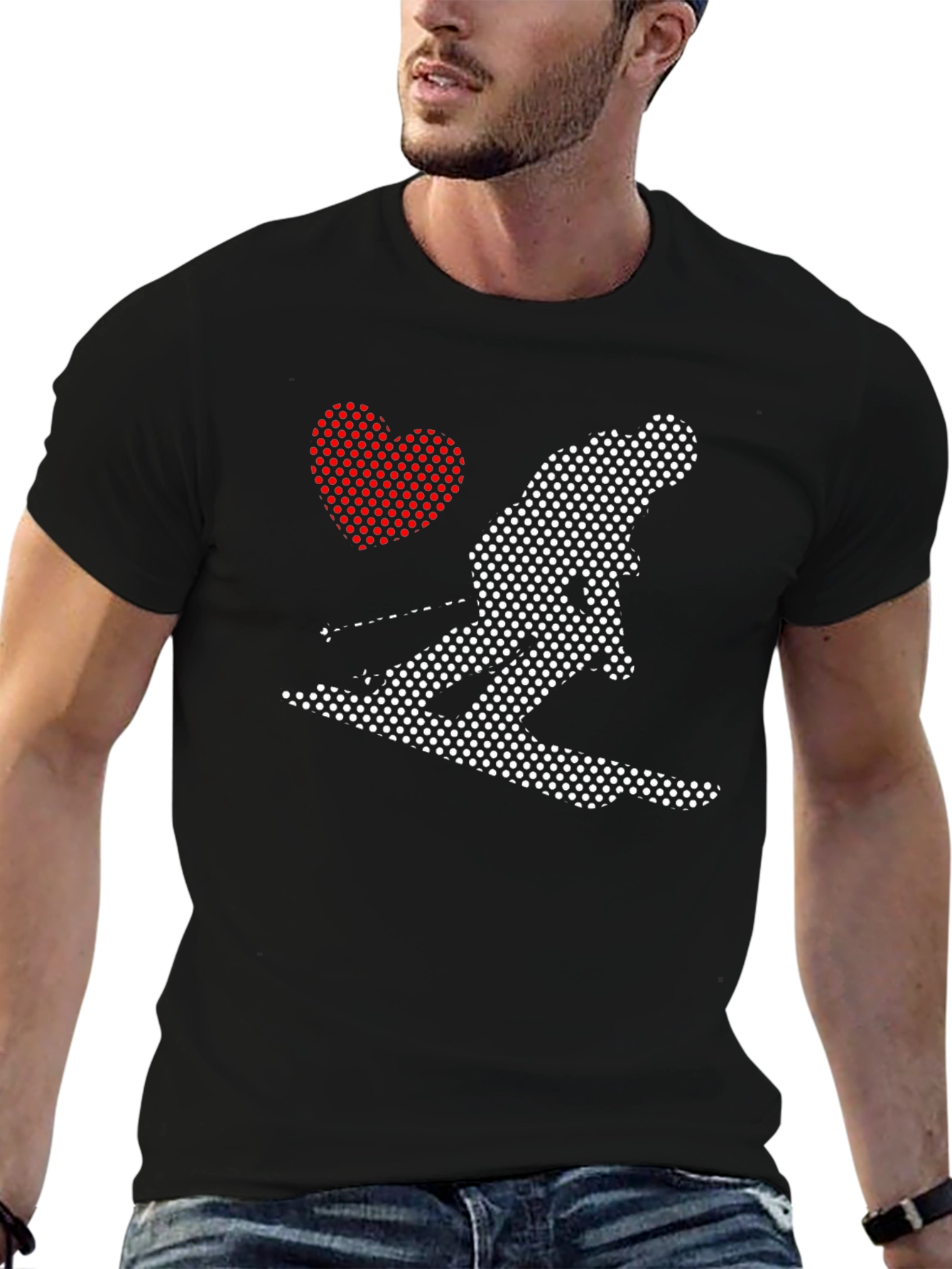 I Love Skiing T-Shirt