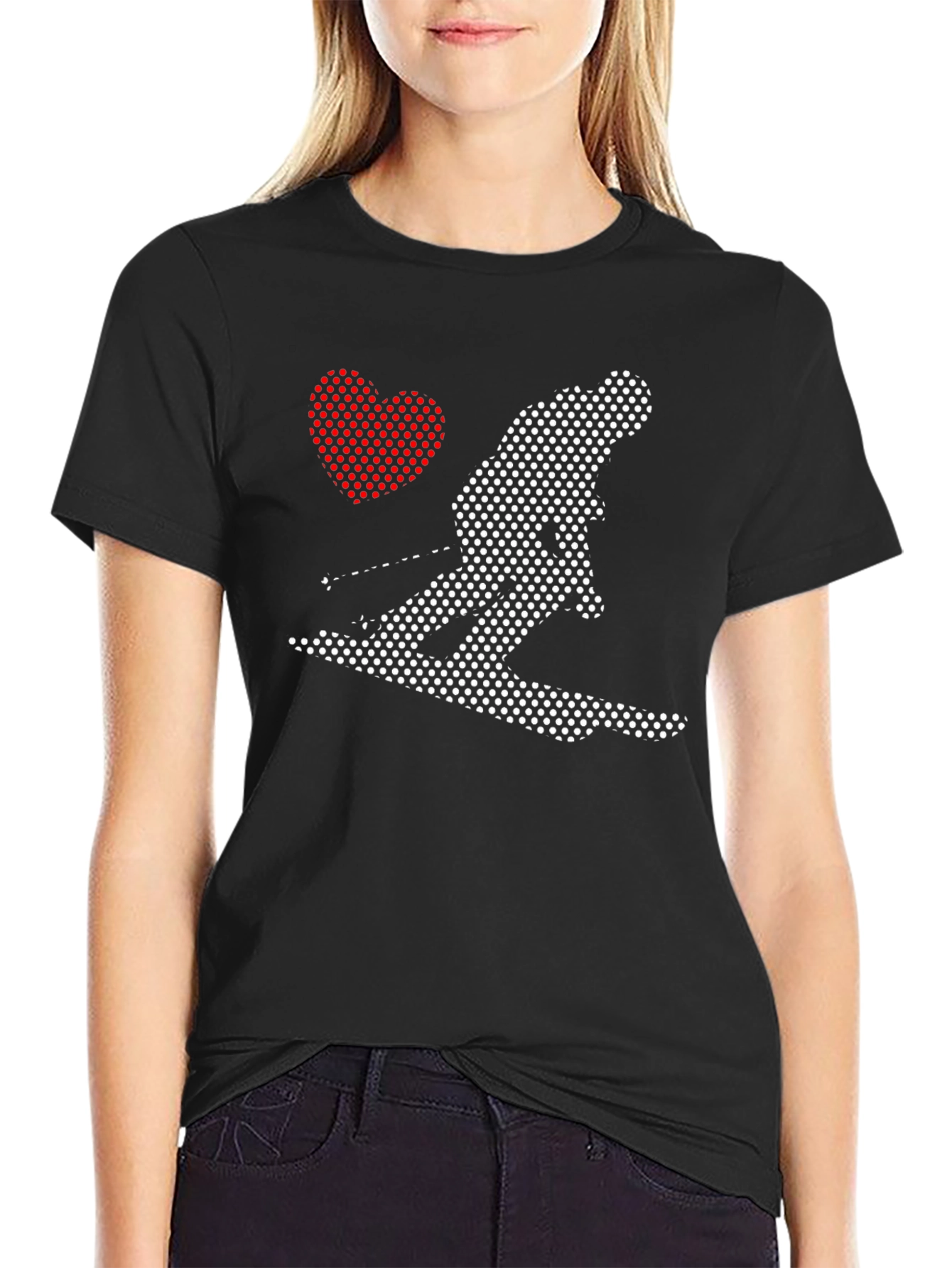 I Love Skiing T-Shirt
