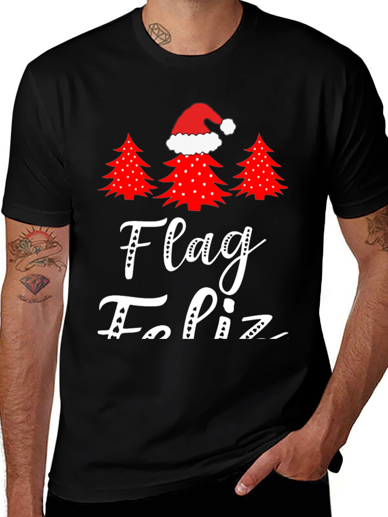 Fiesta Feliz Christmas Tree Tee
