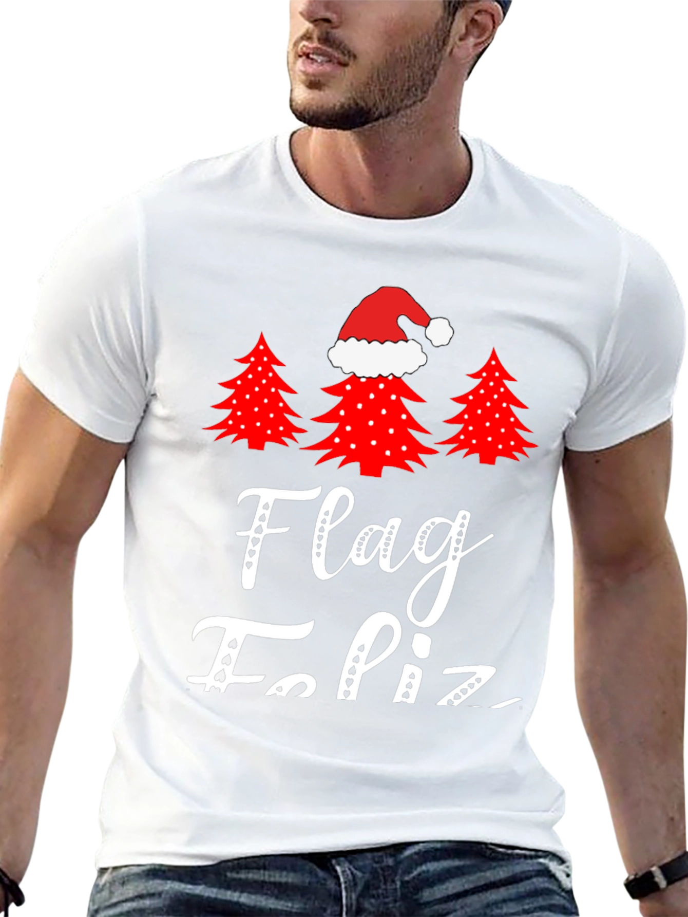 Fiesta Feliz Christmas Tree Tee