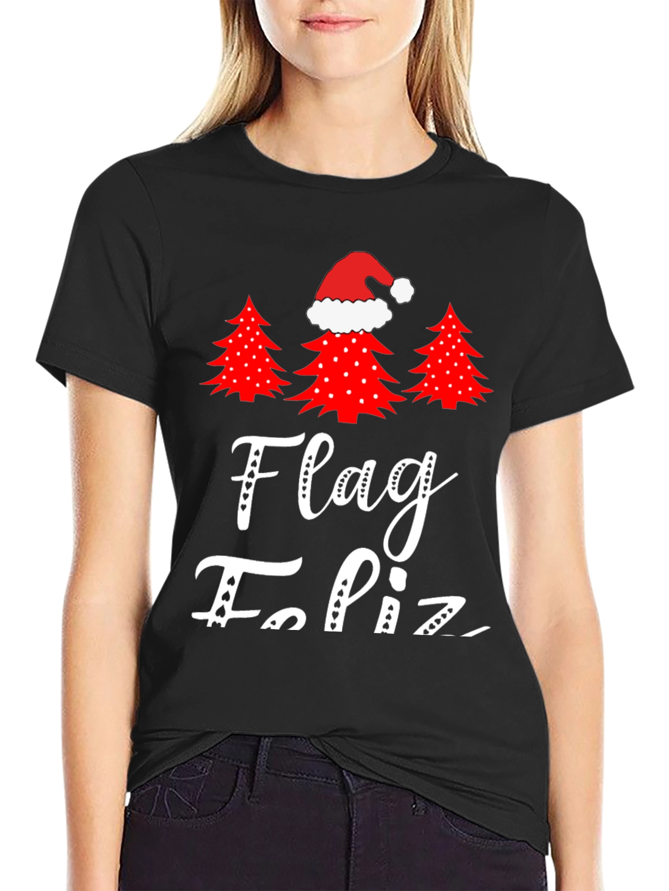 Fiesta Feliz Christmas Tree Tee