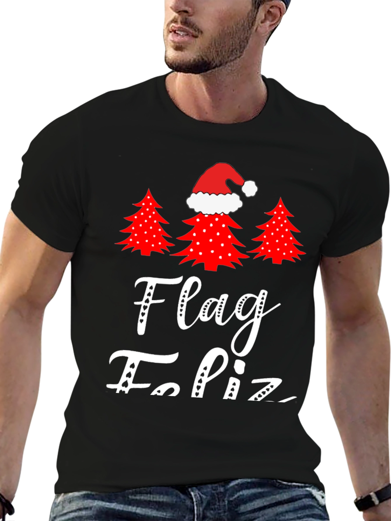 Fiesta Feliz Christmas Tree Tee