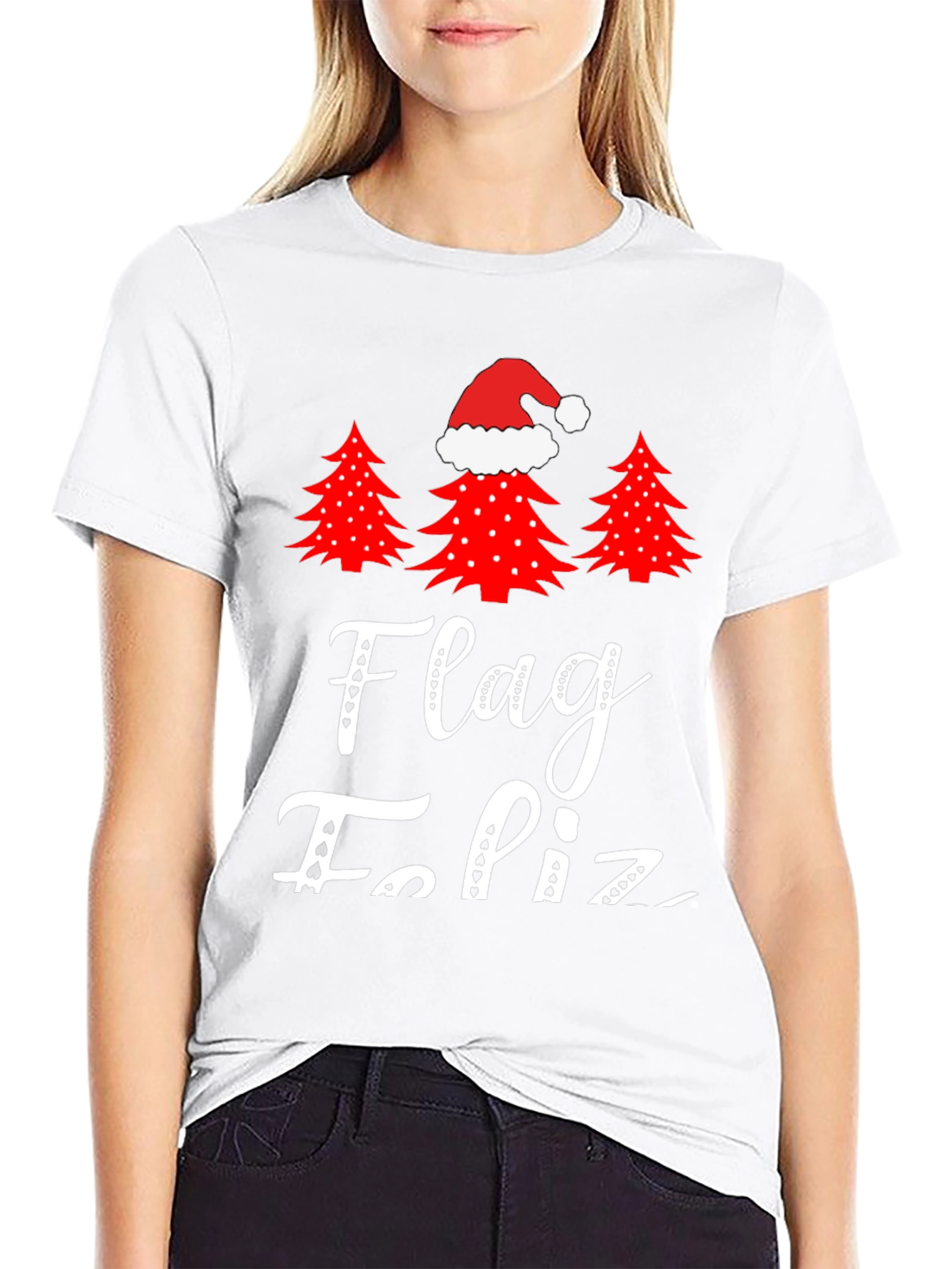 Fiesta Feliz Christmas Tree Tee