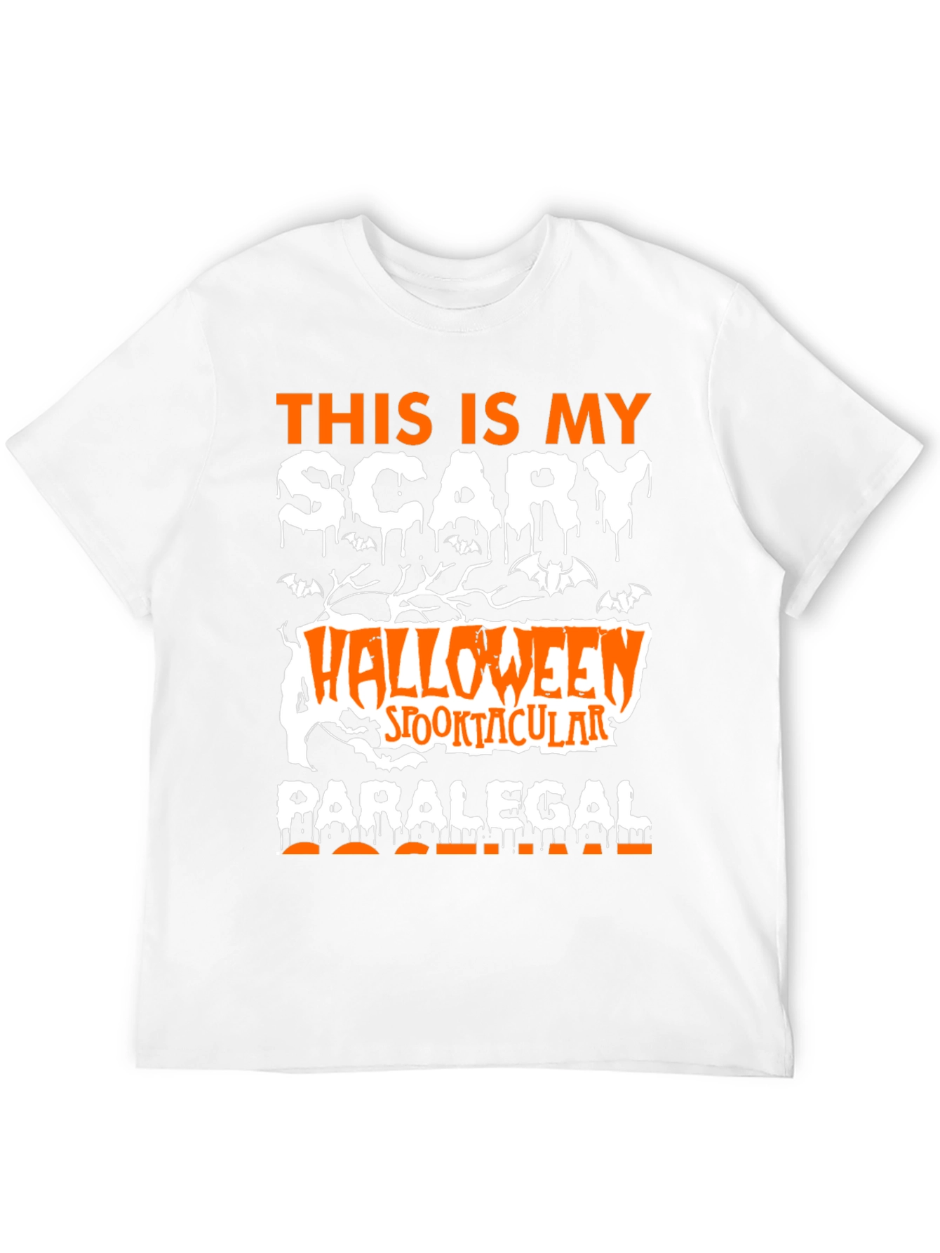 Scary Halloween Paralegal T-Shirt