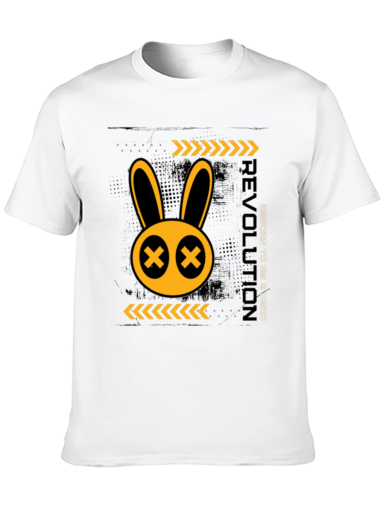 Rebellious Rabbit Graphic T-Shirt