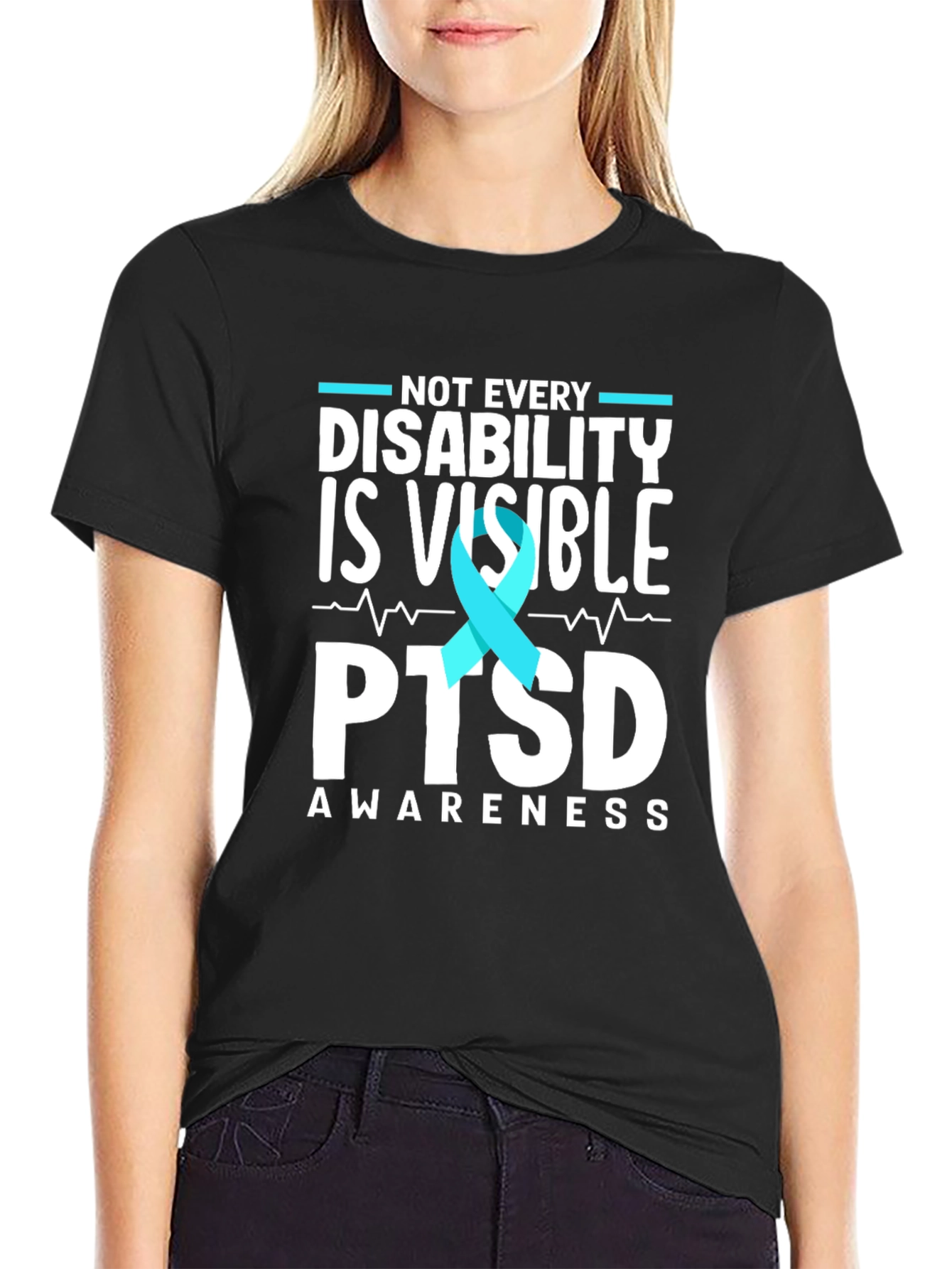 PTSD Awareness T-Shirt: Not Every Disability is Visible