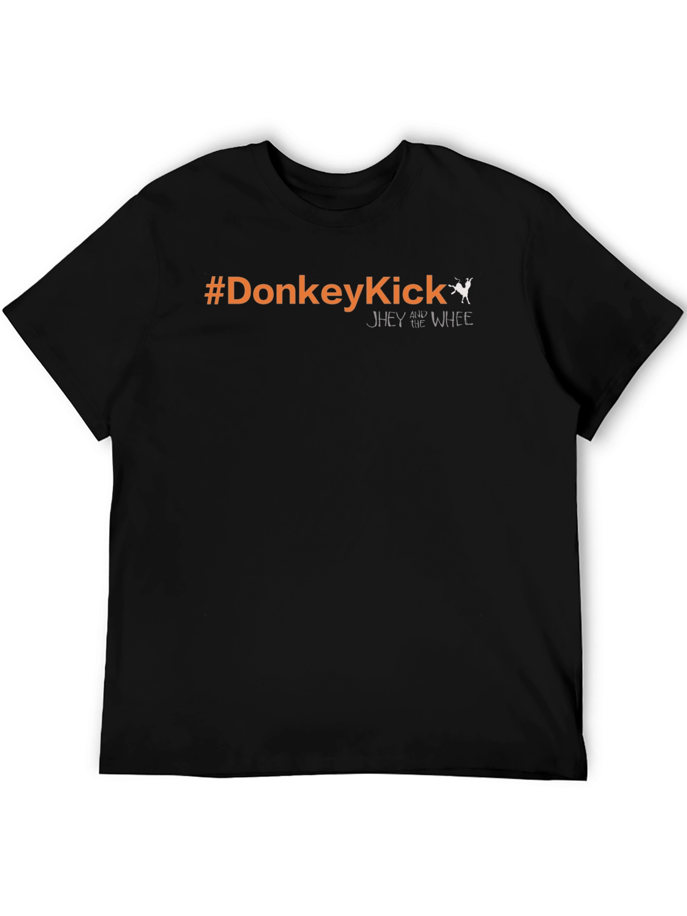 #DonkeyKick Graphic Tee - Black Short Sleeve T-Shirt