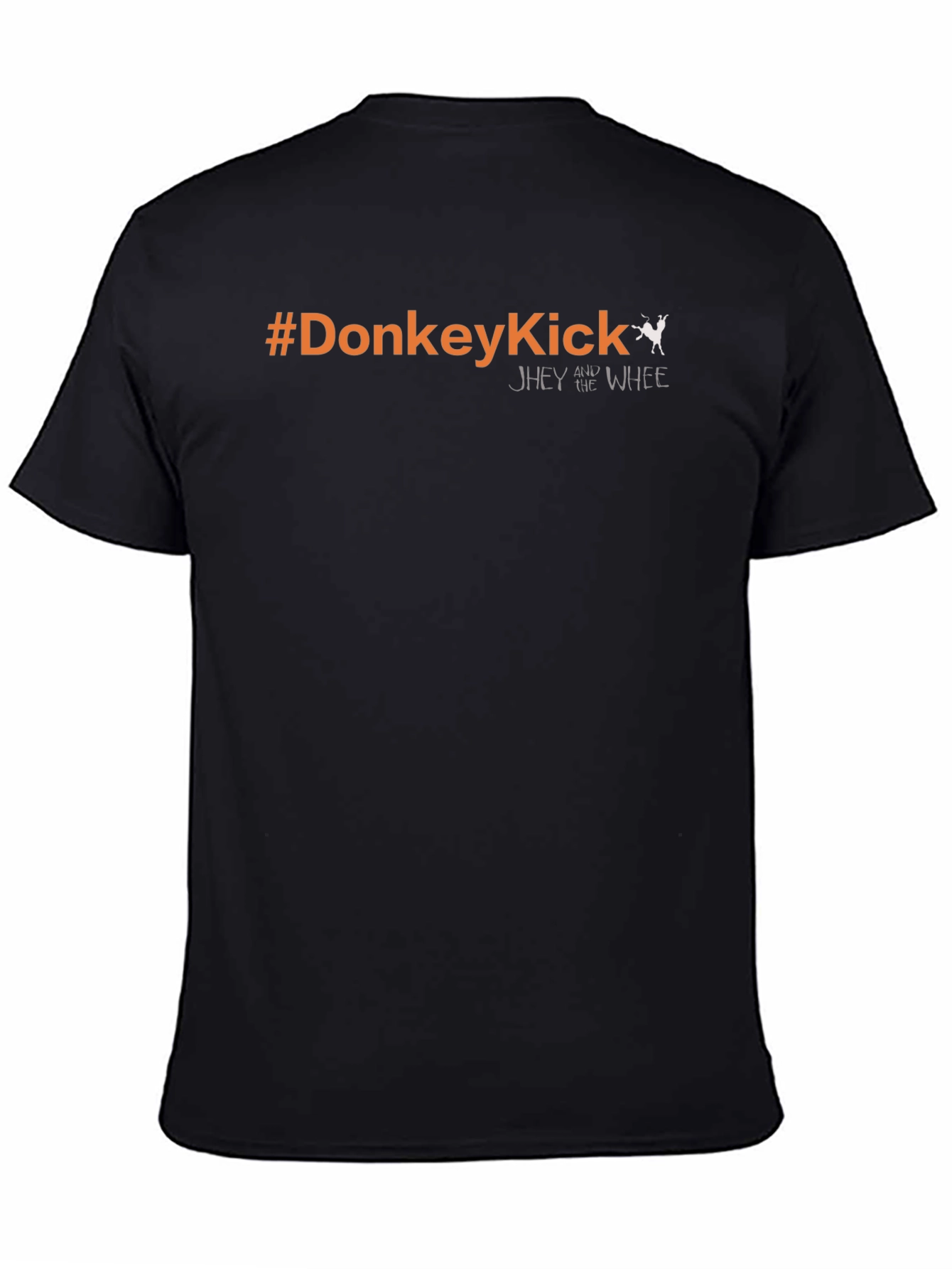 #DonkeyKick Graphic Tee - Black Short Sleeve T-Shirt