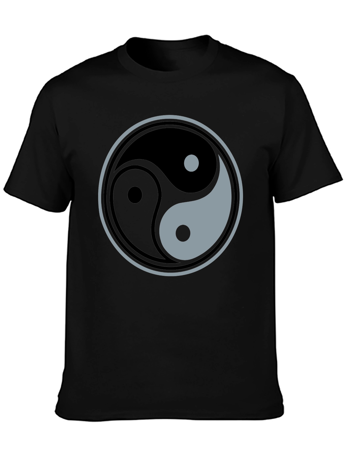 Yin Yang Symbol Graphic T-Shirt - Balance and Harmony