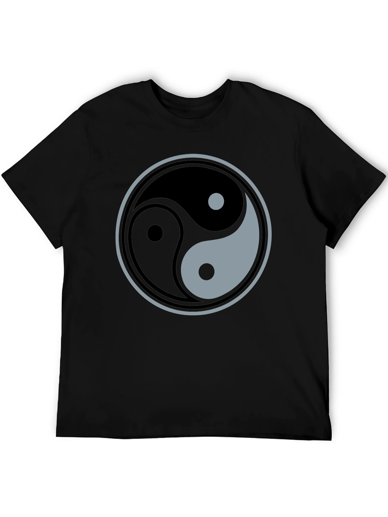 Yin Yang Symbol Graphic T-Shirt - Balance and Harmony