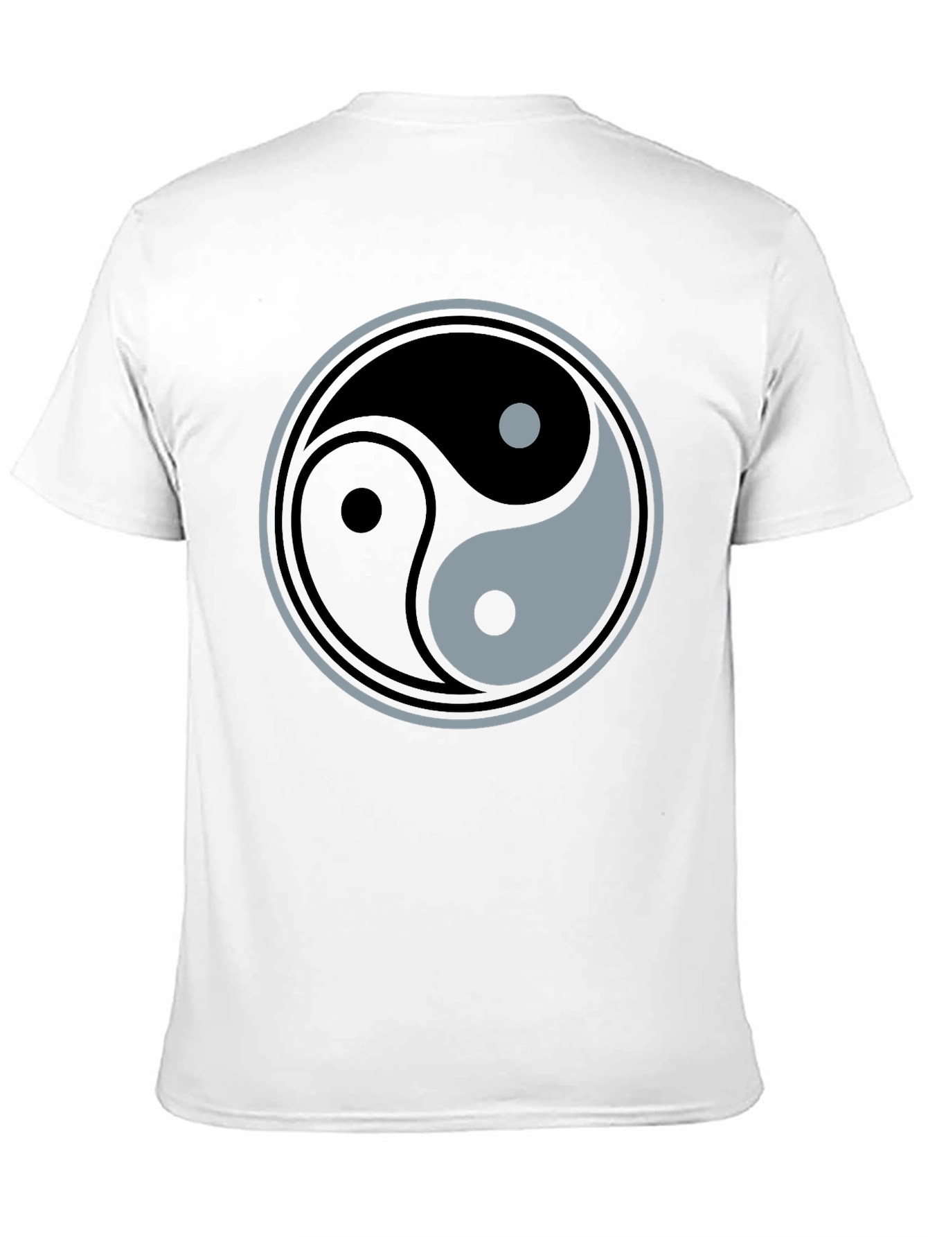 Yin Yang Symbol Graphic T-Shirt - Balance and Harmony