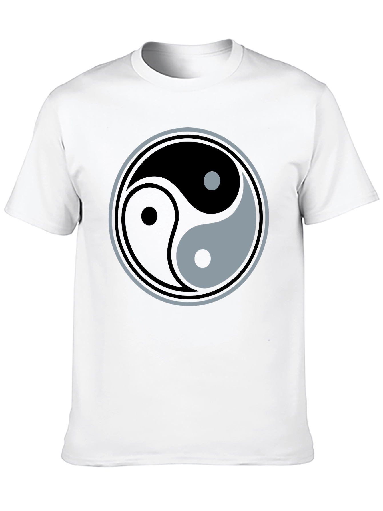 Yin Yang Symbol Graphic T-Shirt - Balance and Harmony