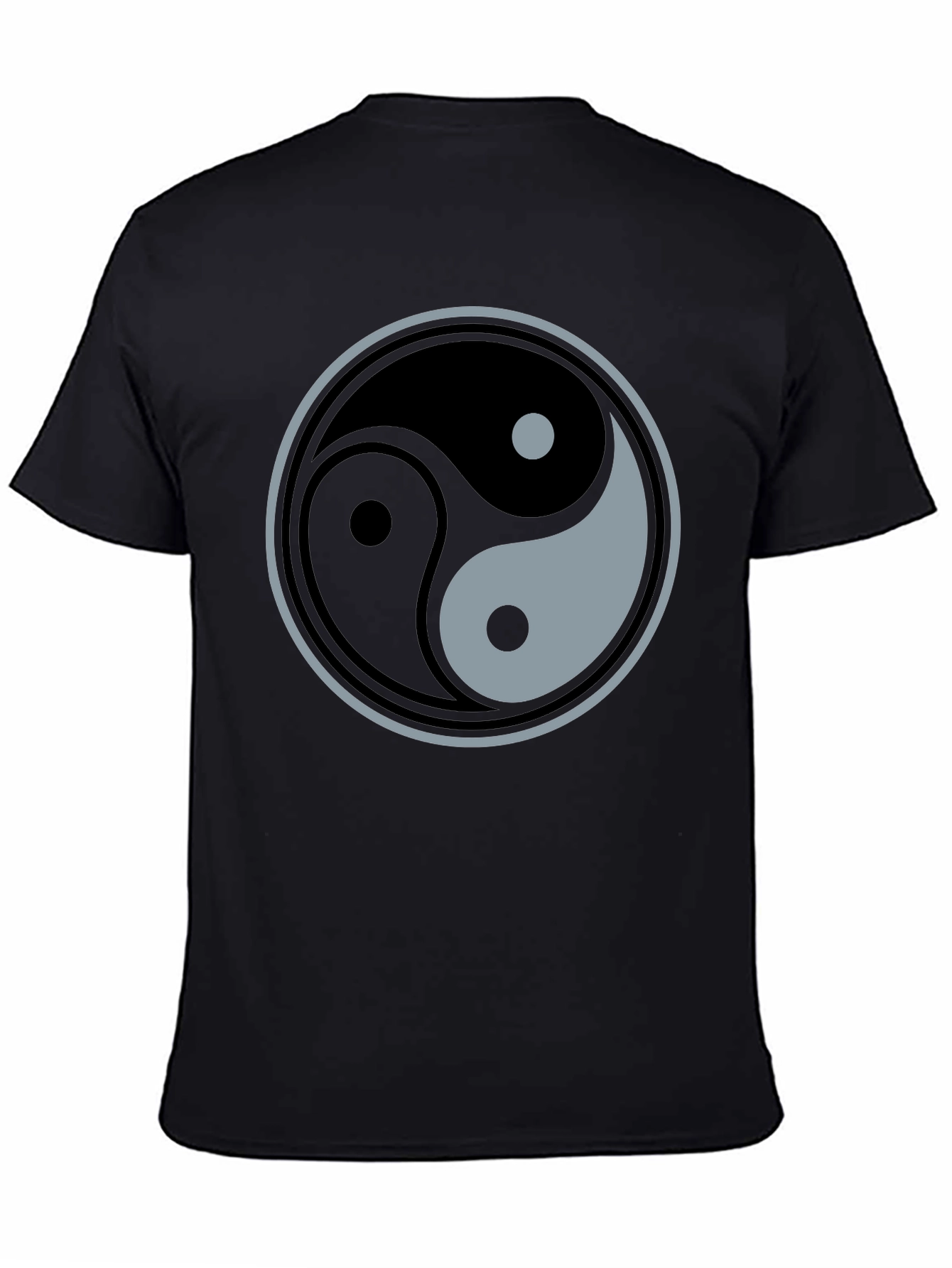 Yin Yang Symbol Graphic T-Shirt - Balance and Harmony