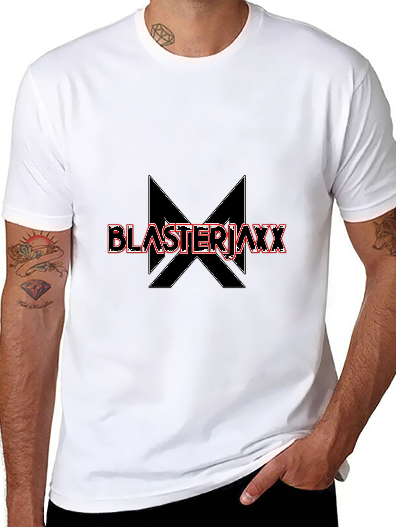 Blasterjaxx Graphic Black T-Shirt