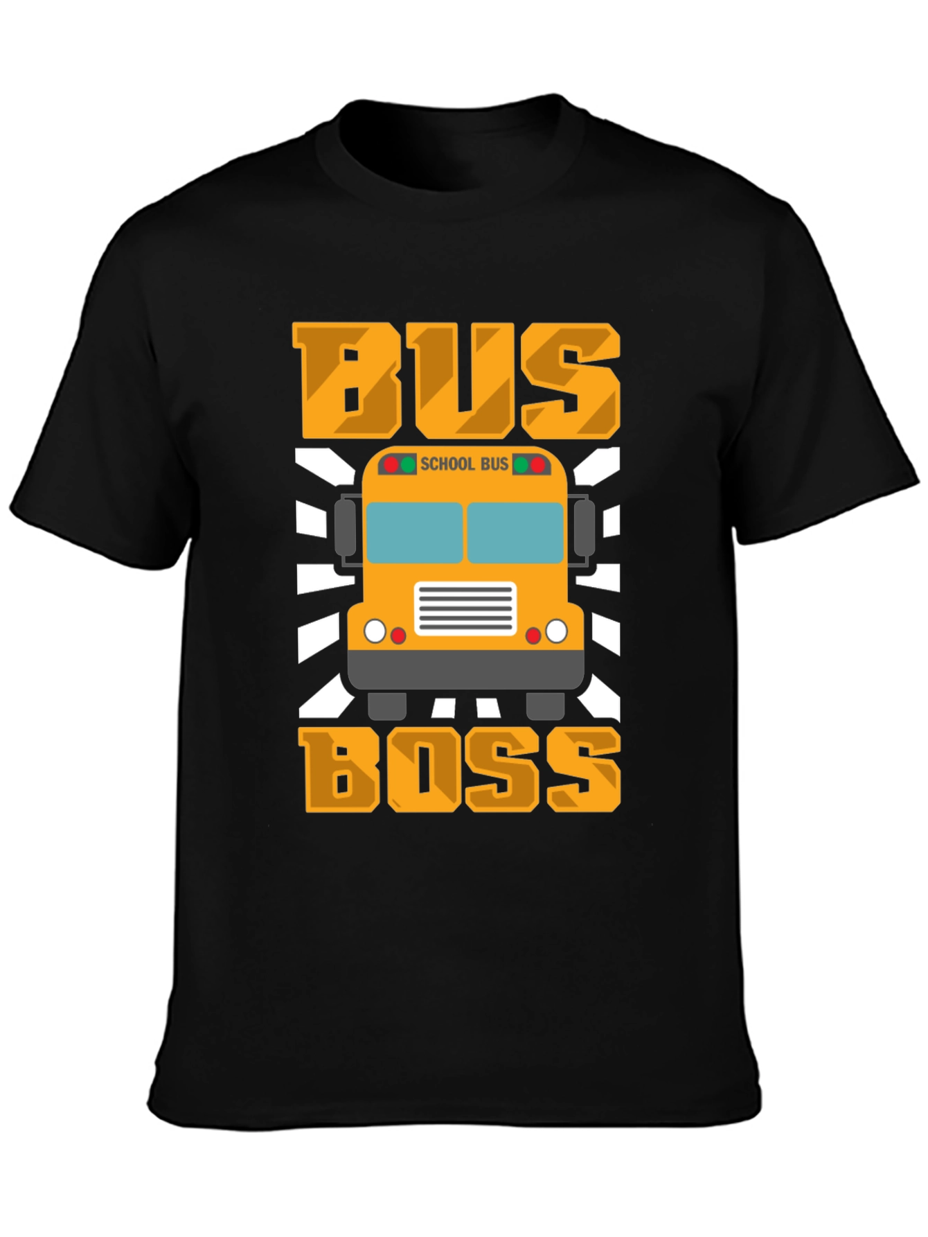 Bus Boss T-Shirt - School Bus Driver Apparel