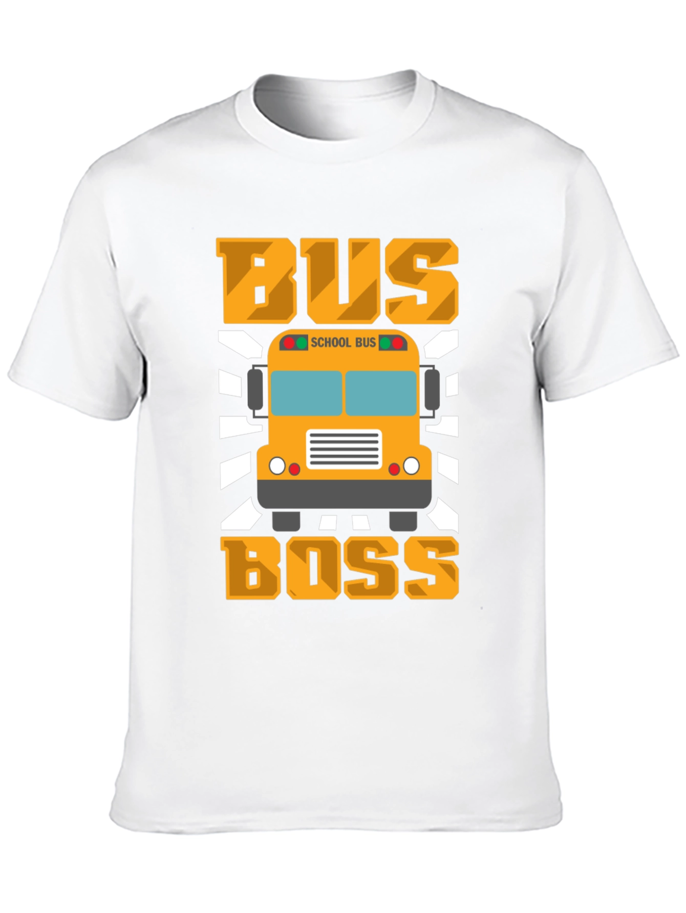 Bus Boss T-Shirt - School Bus Driver Apparel