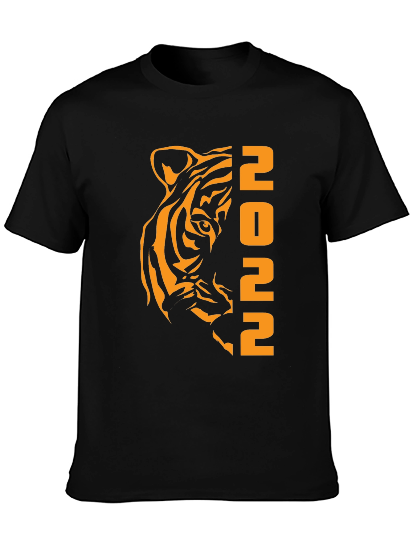 Year of the Tiger 2022 Black Graphic Tee