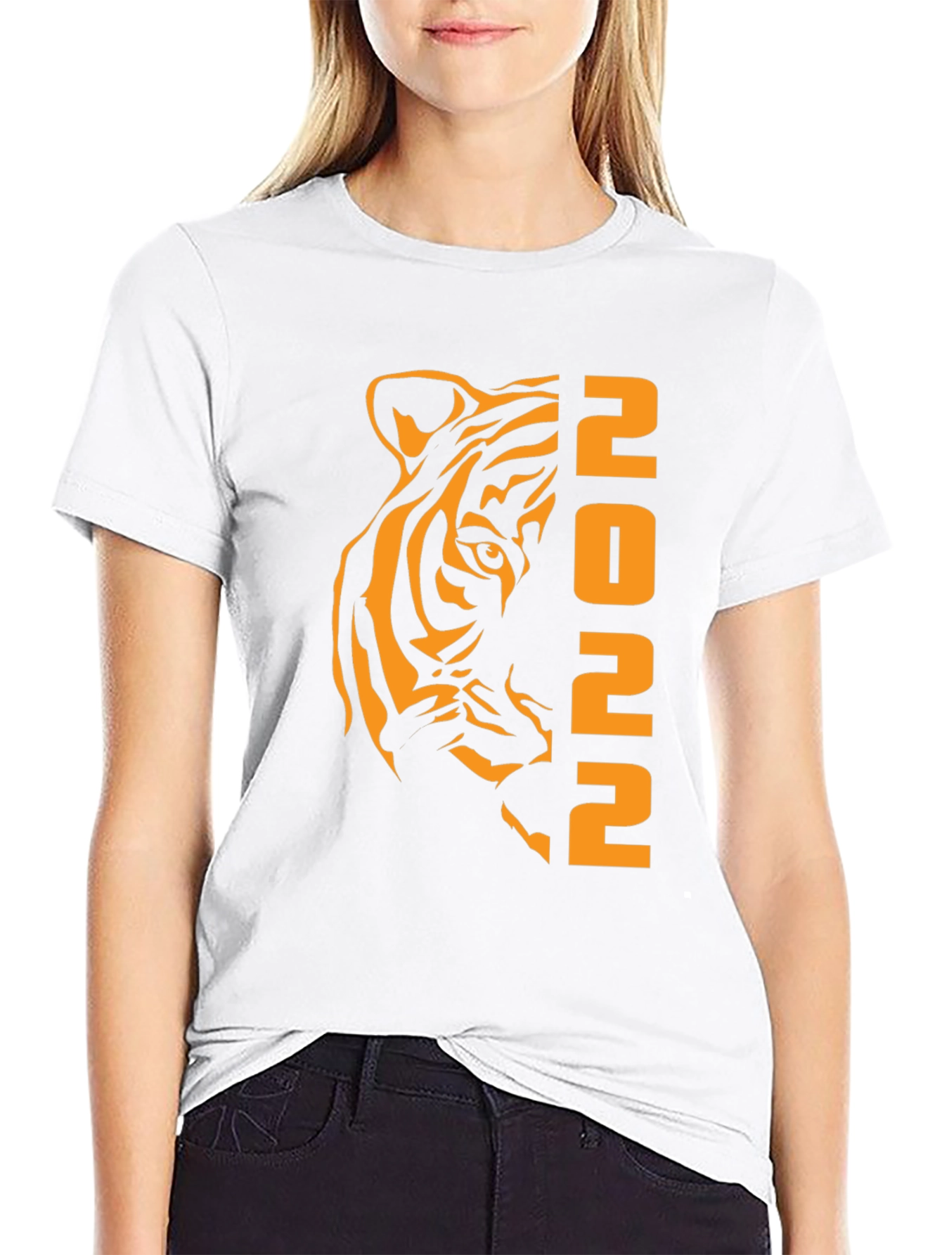 Year of the Tiger 2022 Black Graphic Tee