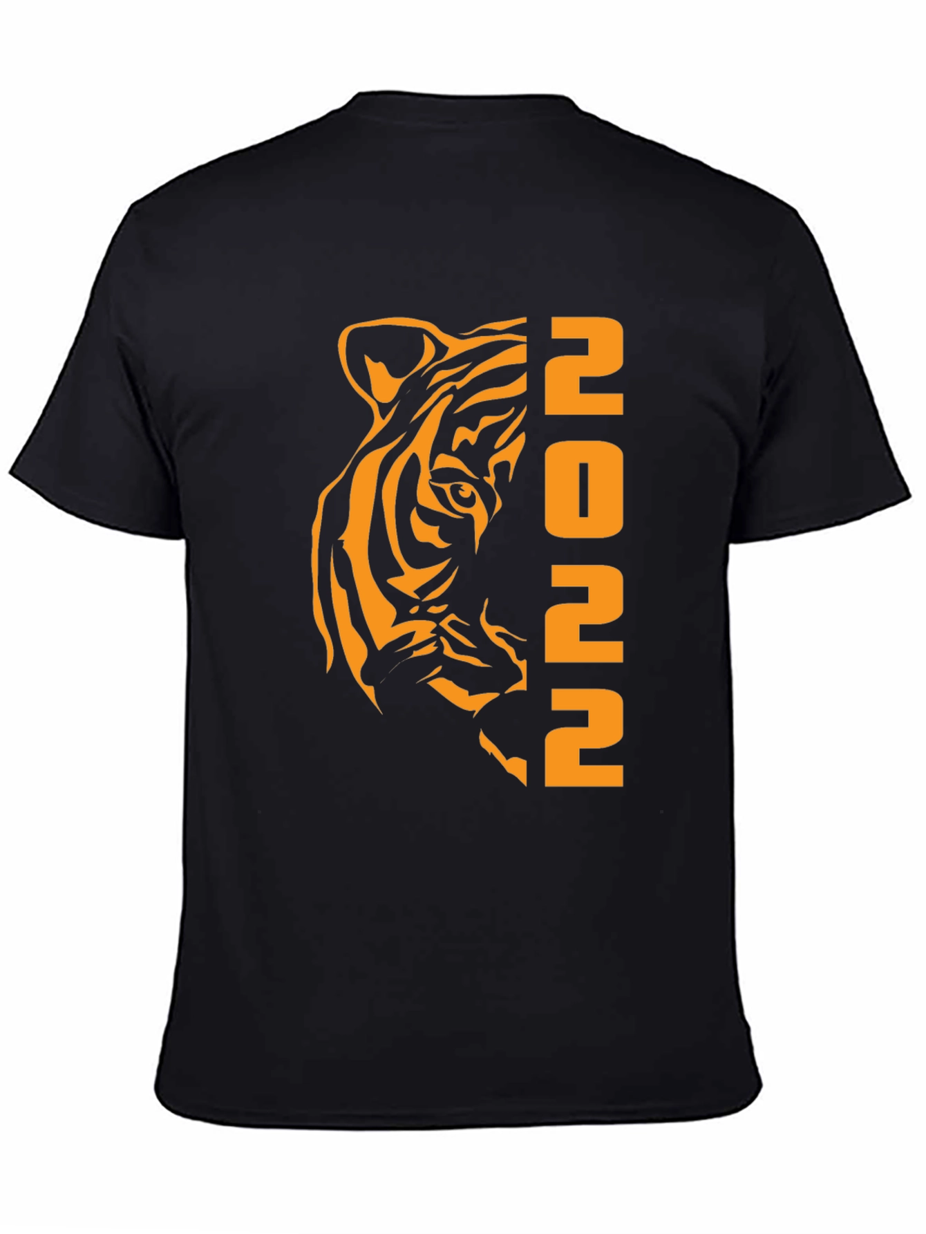 Year of the Tiger 2022 Black Graphic Tee