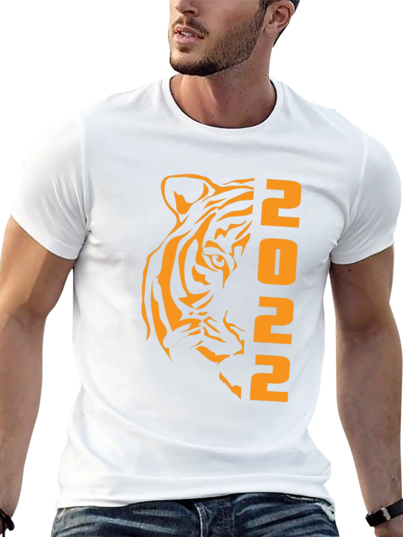 Year of the Tiger 2022 Black Graphic Tee
