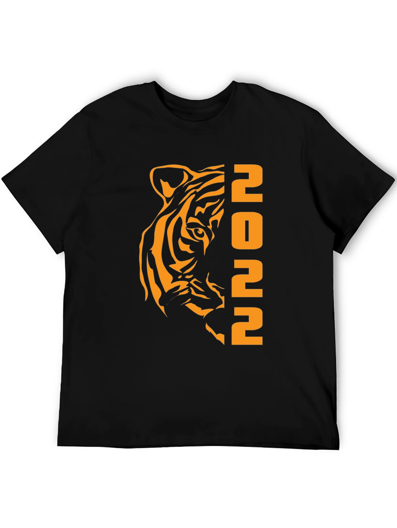 Year of the Tiger 2022 Black Graphic Tee