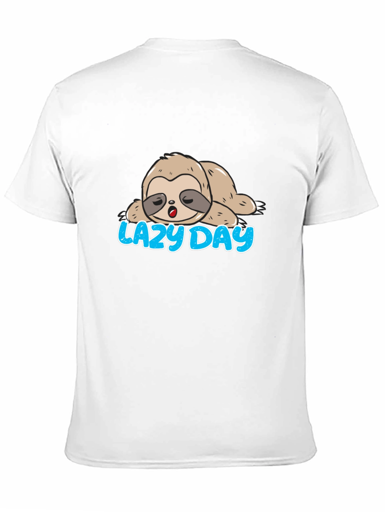 Lazy Day Sloth Graphic Tee