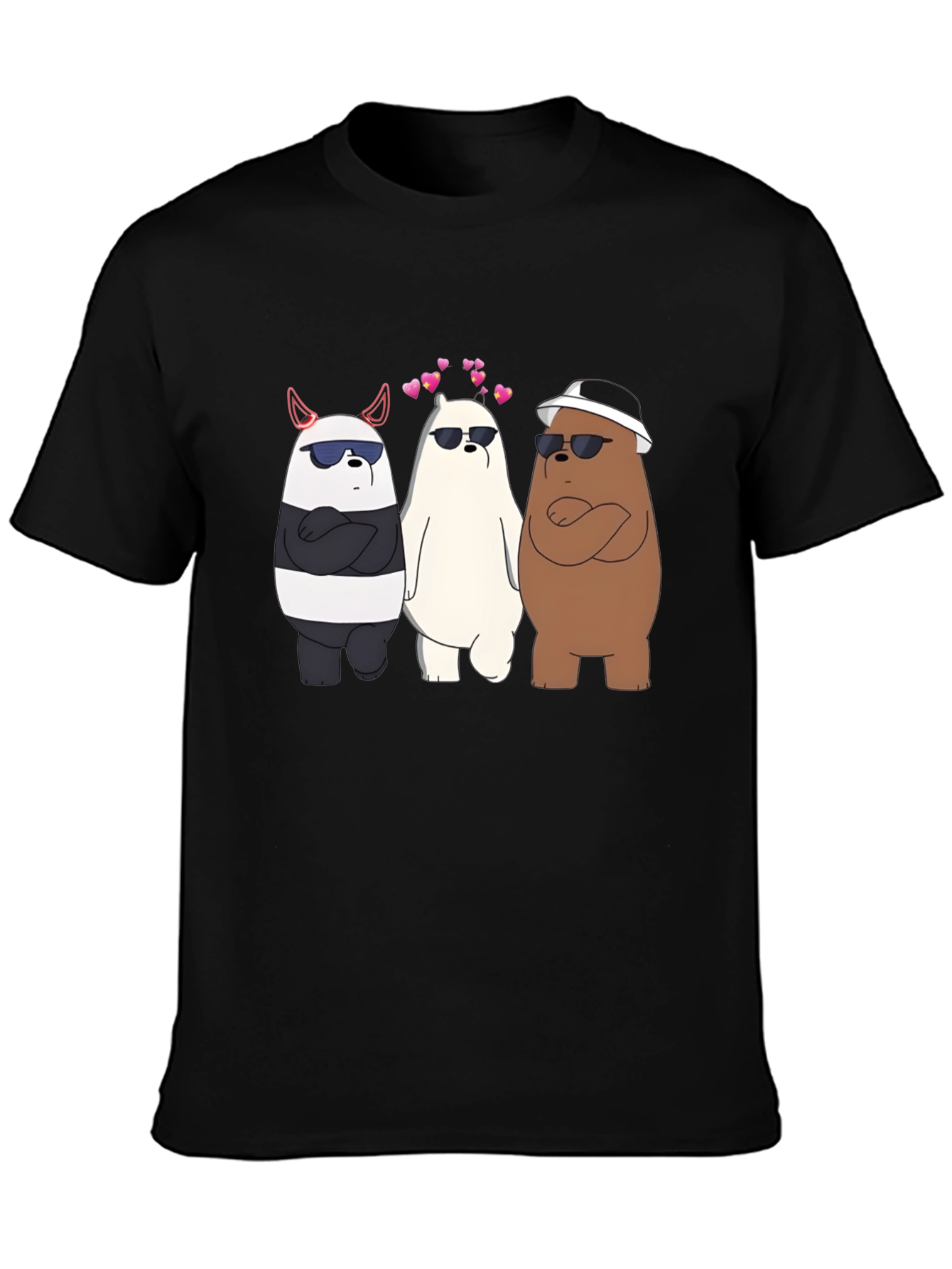 We Bare Bears T-Shirt - Cool & Fun Design