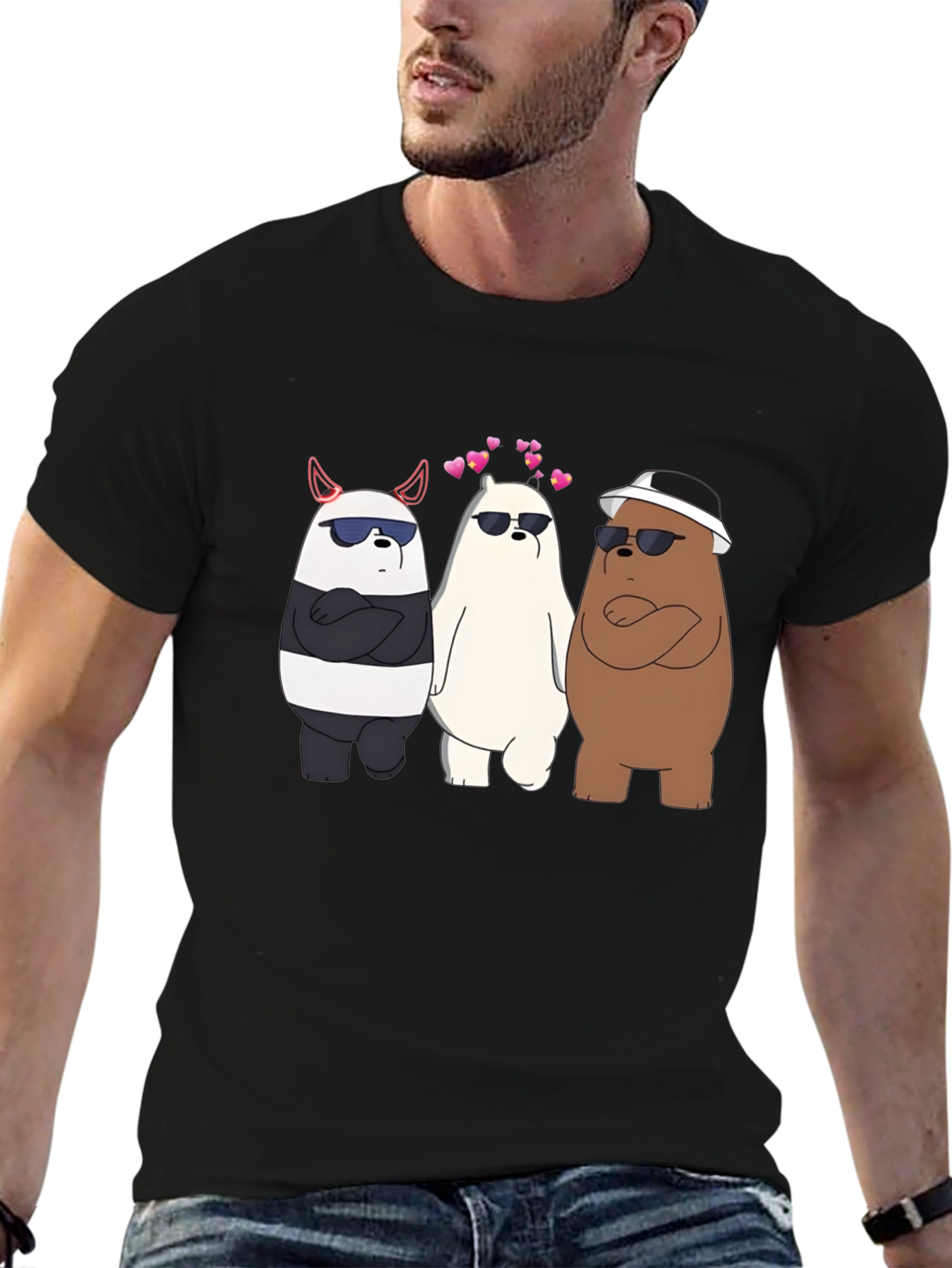 We Bare Bears T-Shirt - Cool & Fun Design