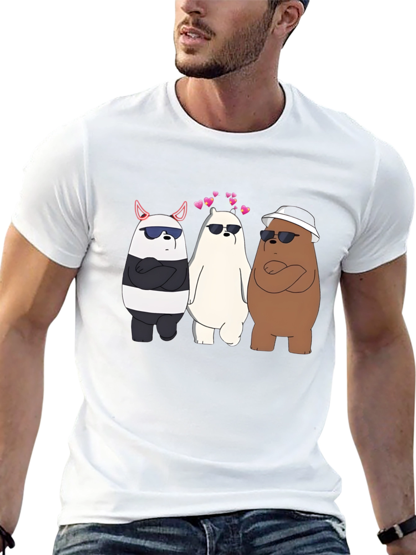 We Bare Bears T-Shirt - Cool & Fun Design