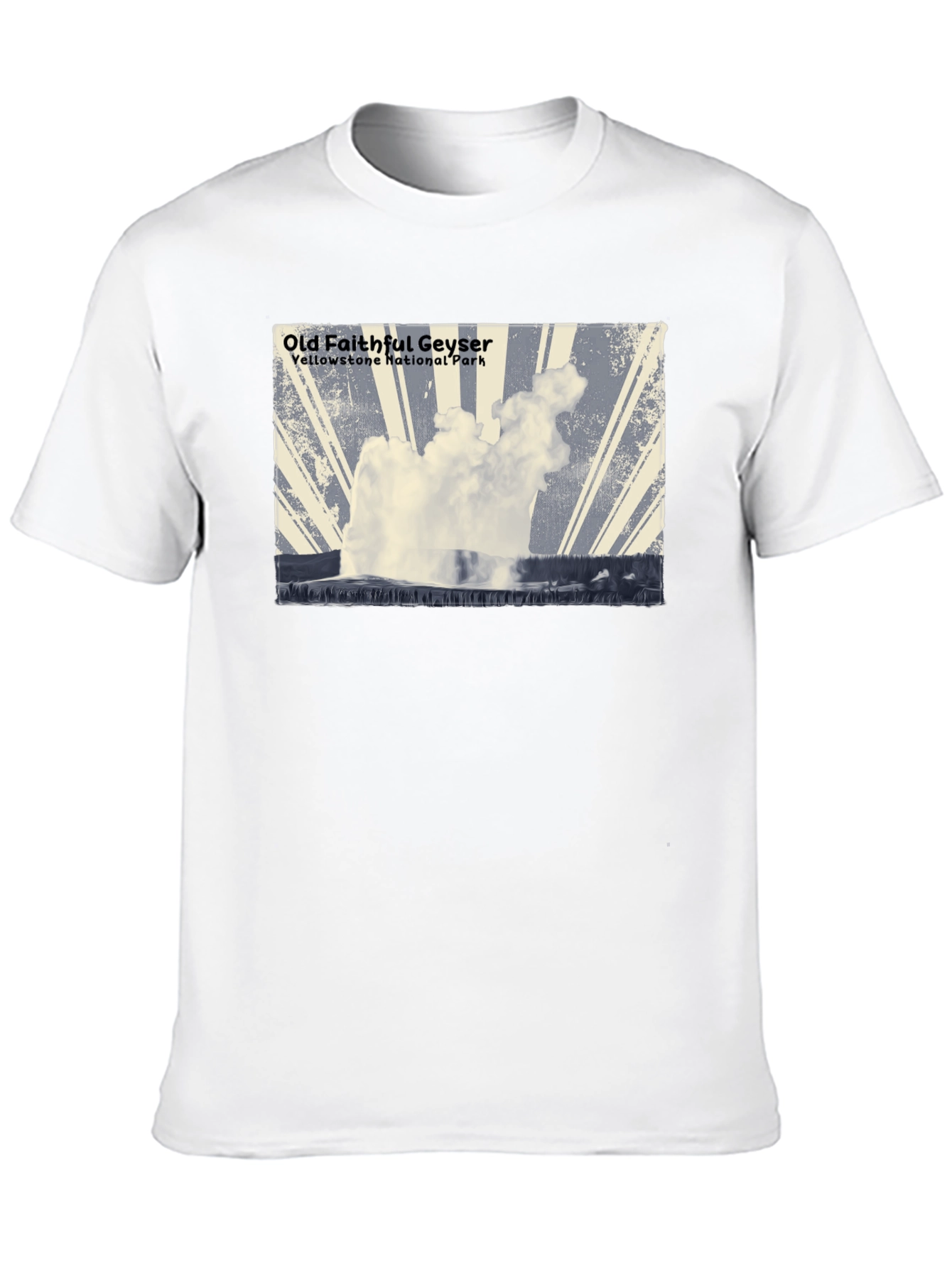Old Faithful Geyser Graphic Tee - Yellowstone