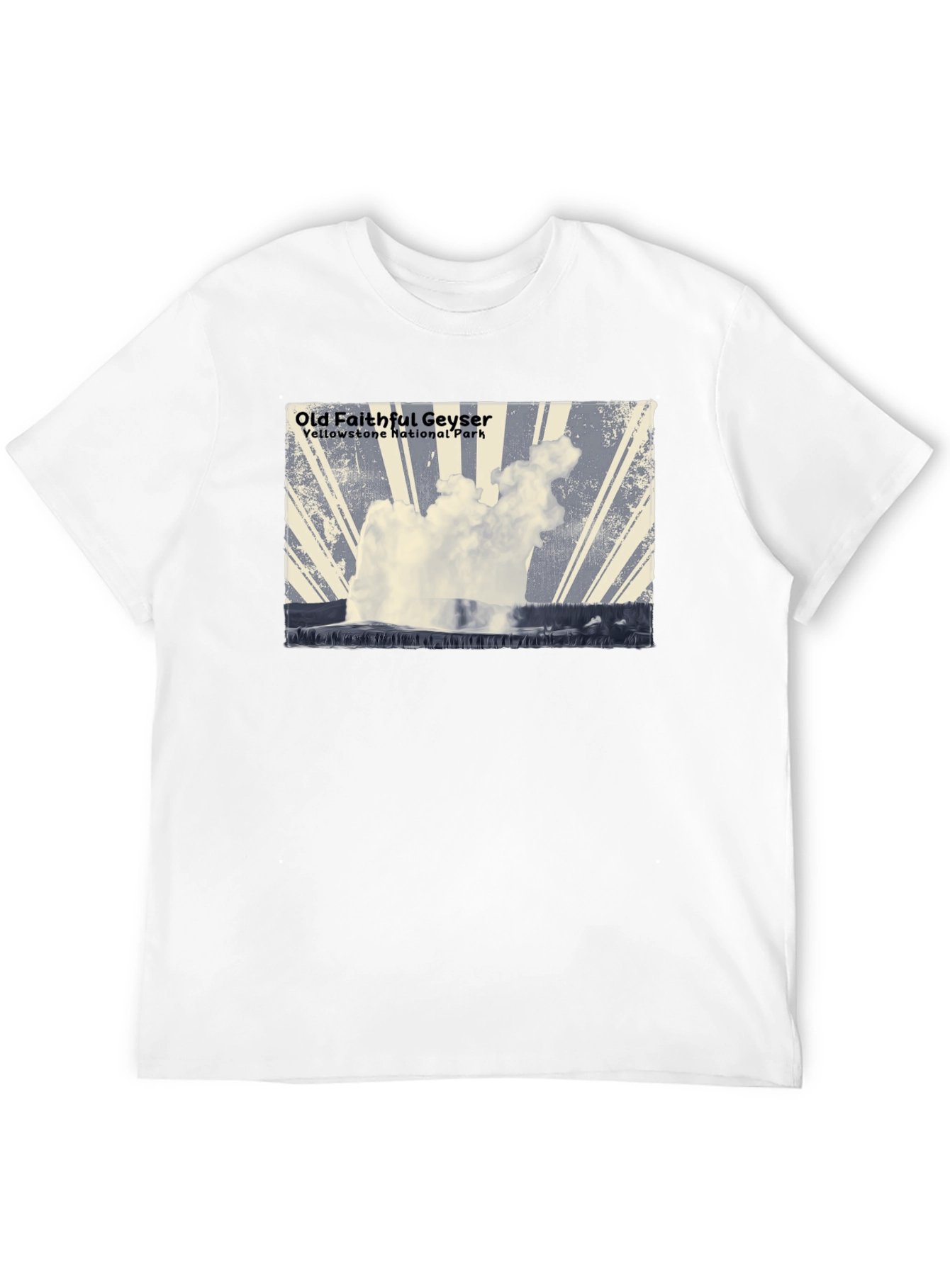 Old Faithful Geyser Graphic Tee - Yellowstone