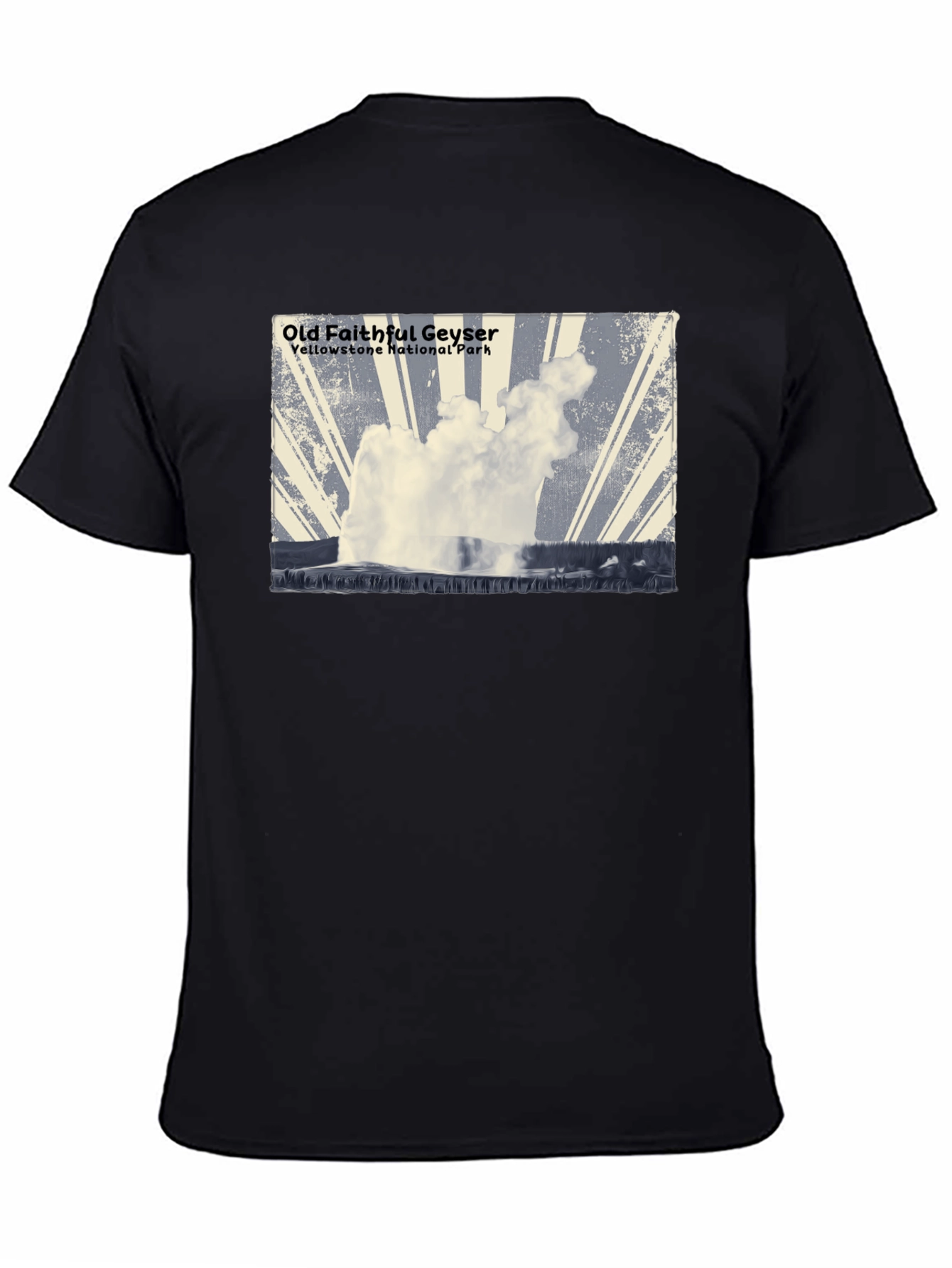 Old Faithful Geyser Graphic Tee - Yellowstone